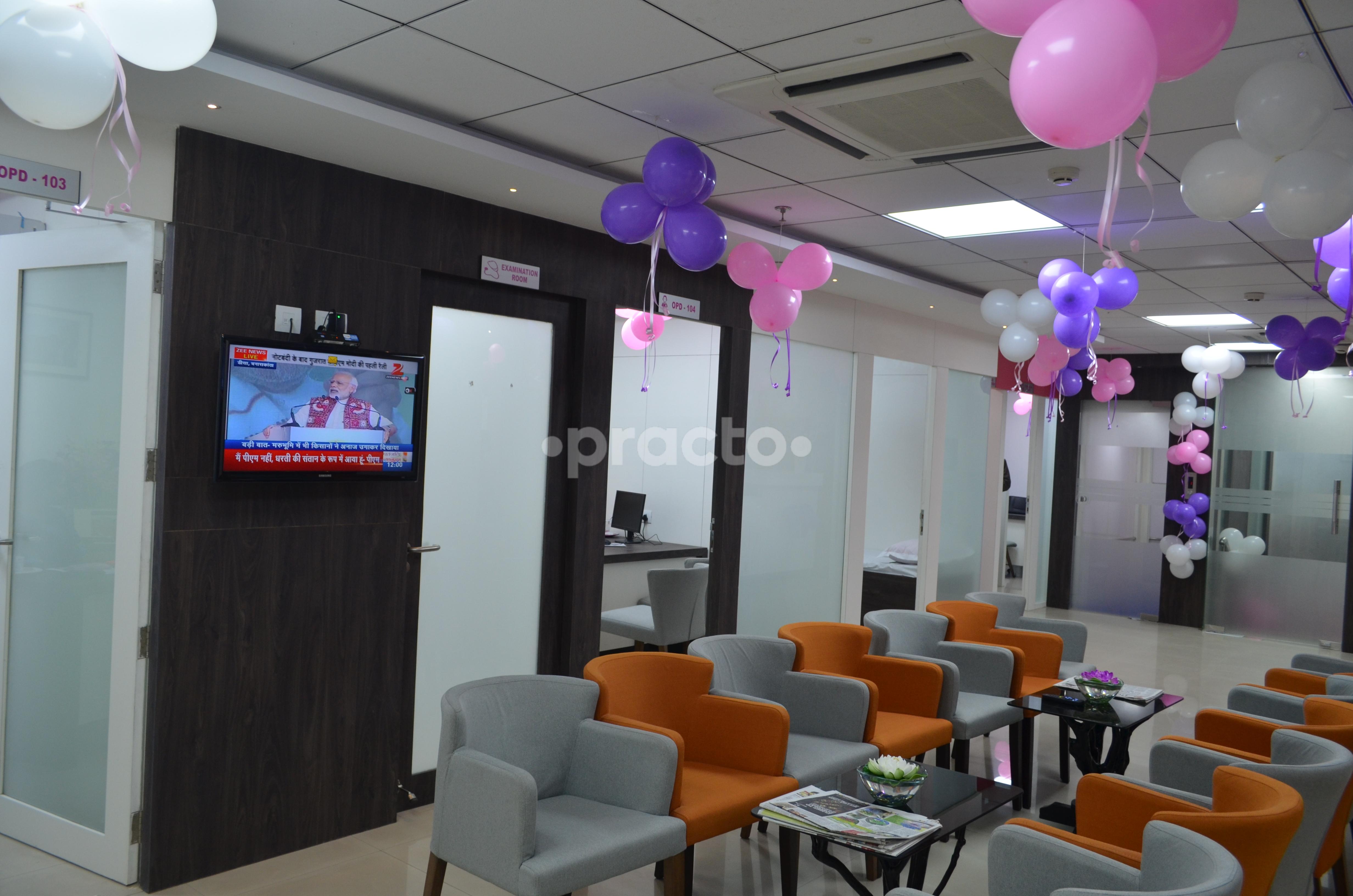 Waiting Area at Bavishi Pratiksha Fertility Institute Tollygunge Kolkata