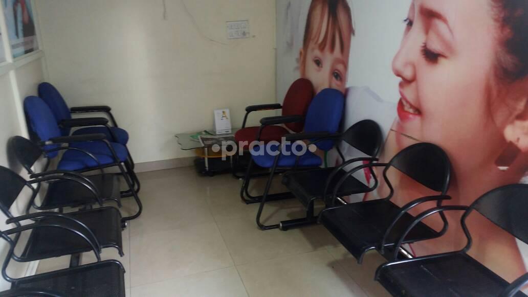 Waiting Area at Dr Paramshetty's KDC Dental Care & Implant Centre Vidyaranyapura Bangalore