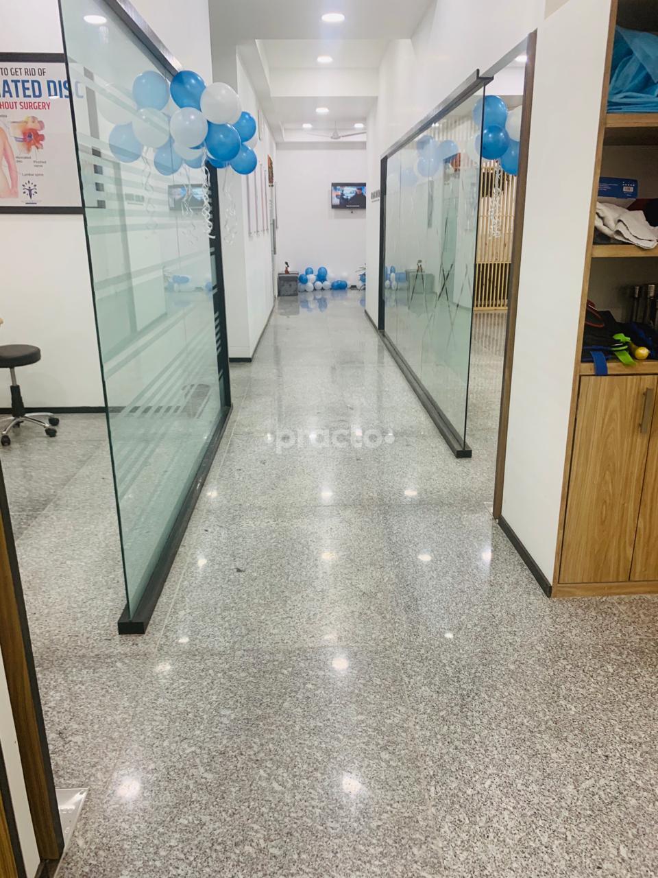 Establishment board at ALIGNBODY Physiotherapy Clinic Jagriti Enclave Delhi