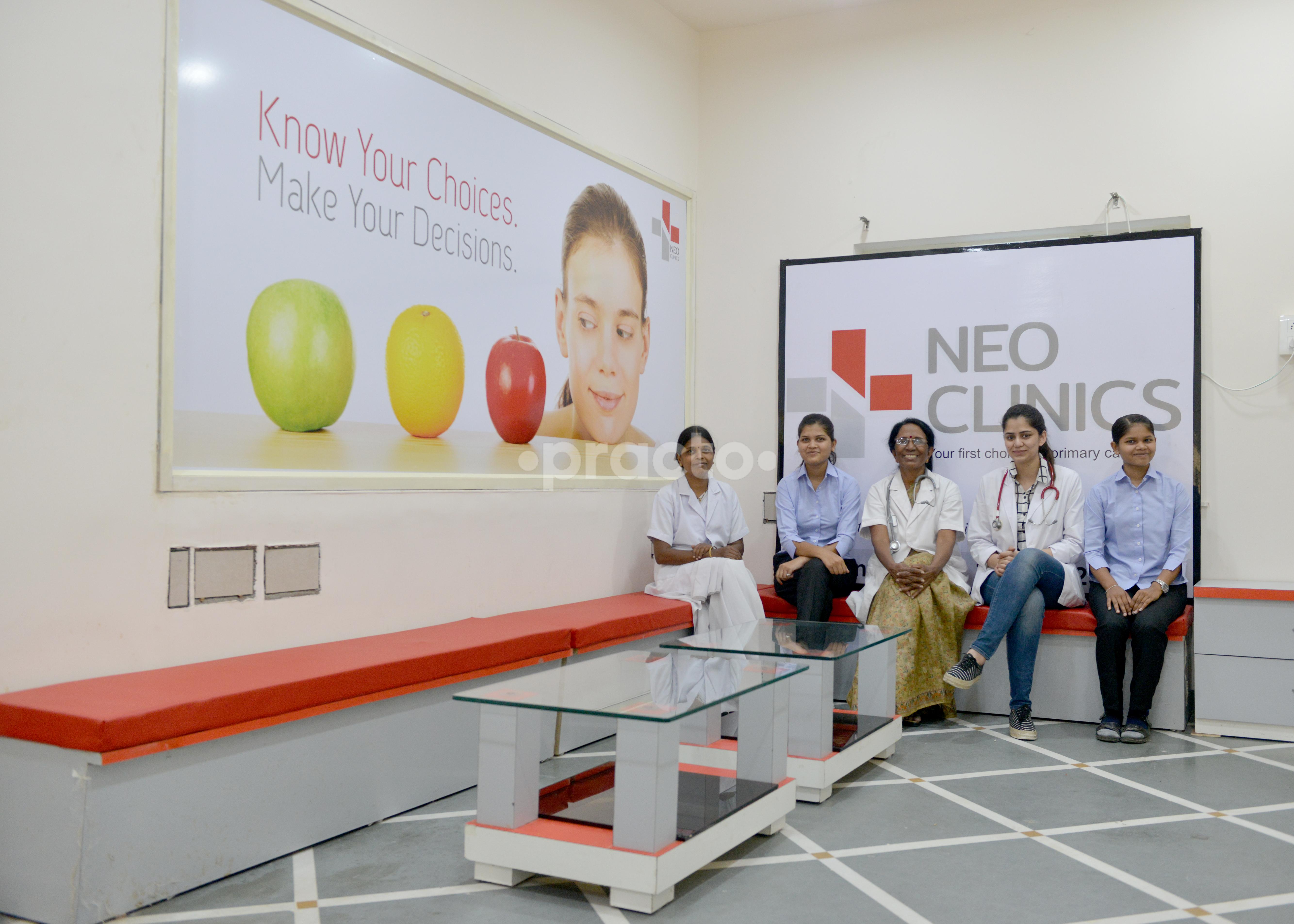 Waiting Area at NEO Clinics Gokulpeth Nagpur