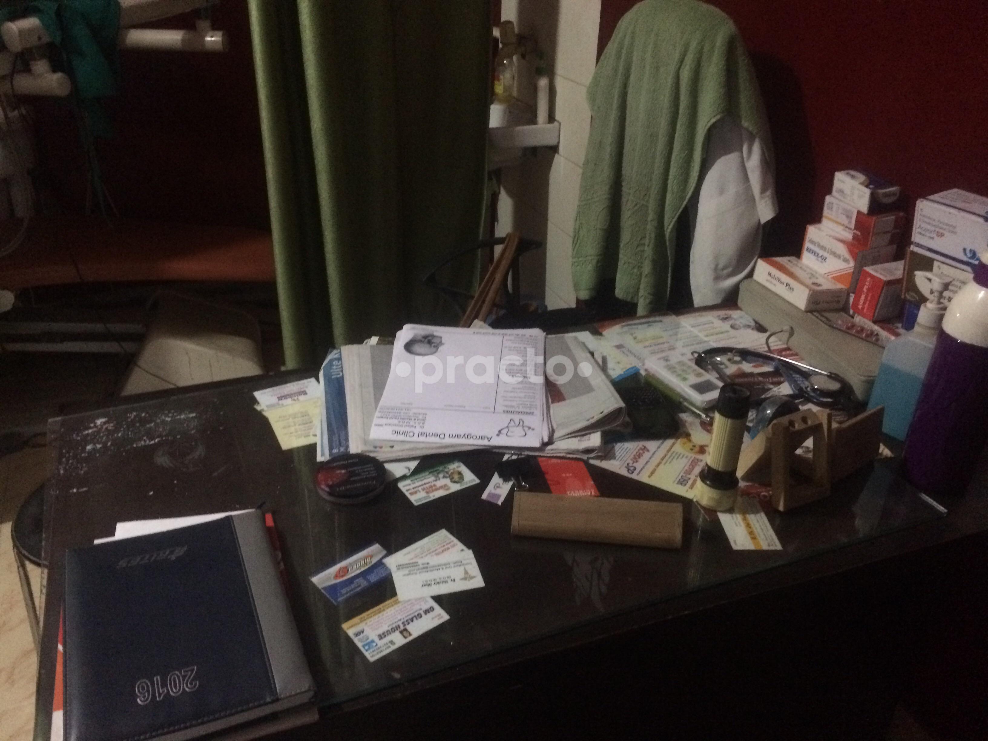 Reception at Aarogyam Dental and Maxillofacial Centre Teela Sahbazpur Ghaziabad
