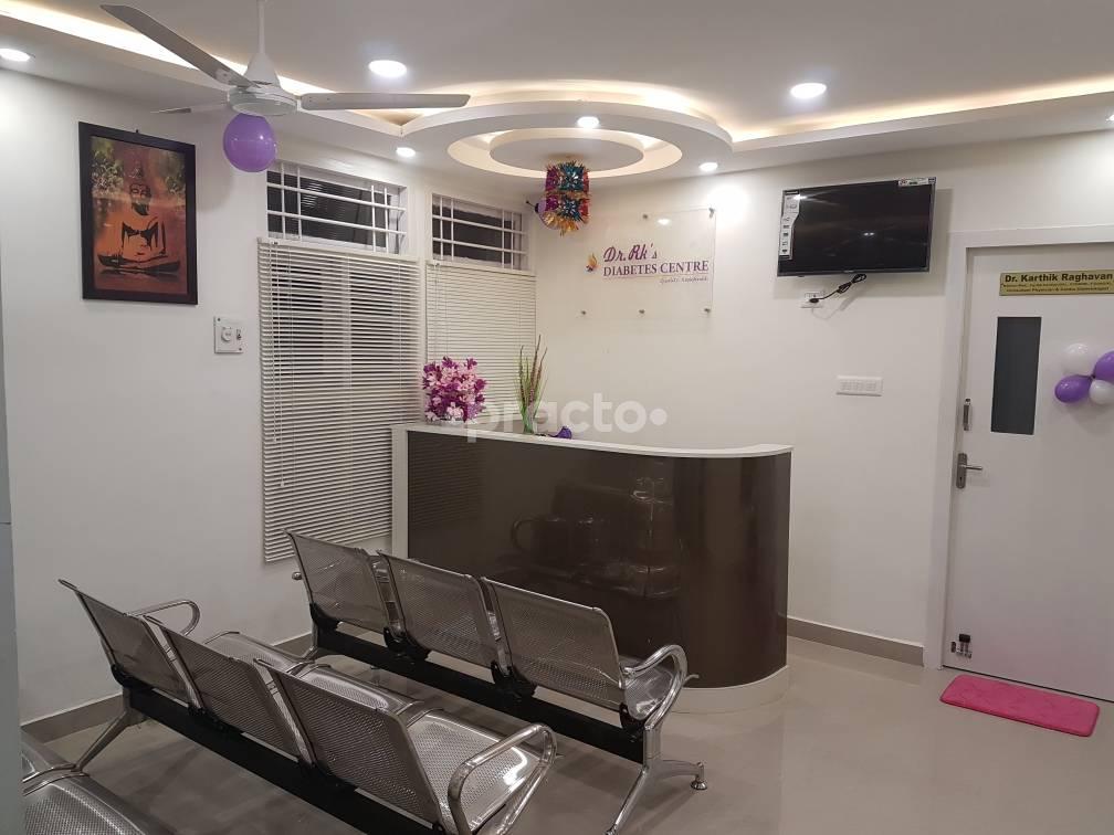 Waiting Area at Dr. Rk's Diabetes Speciality Centre Tambaram West Chennai