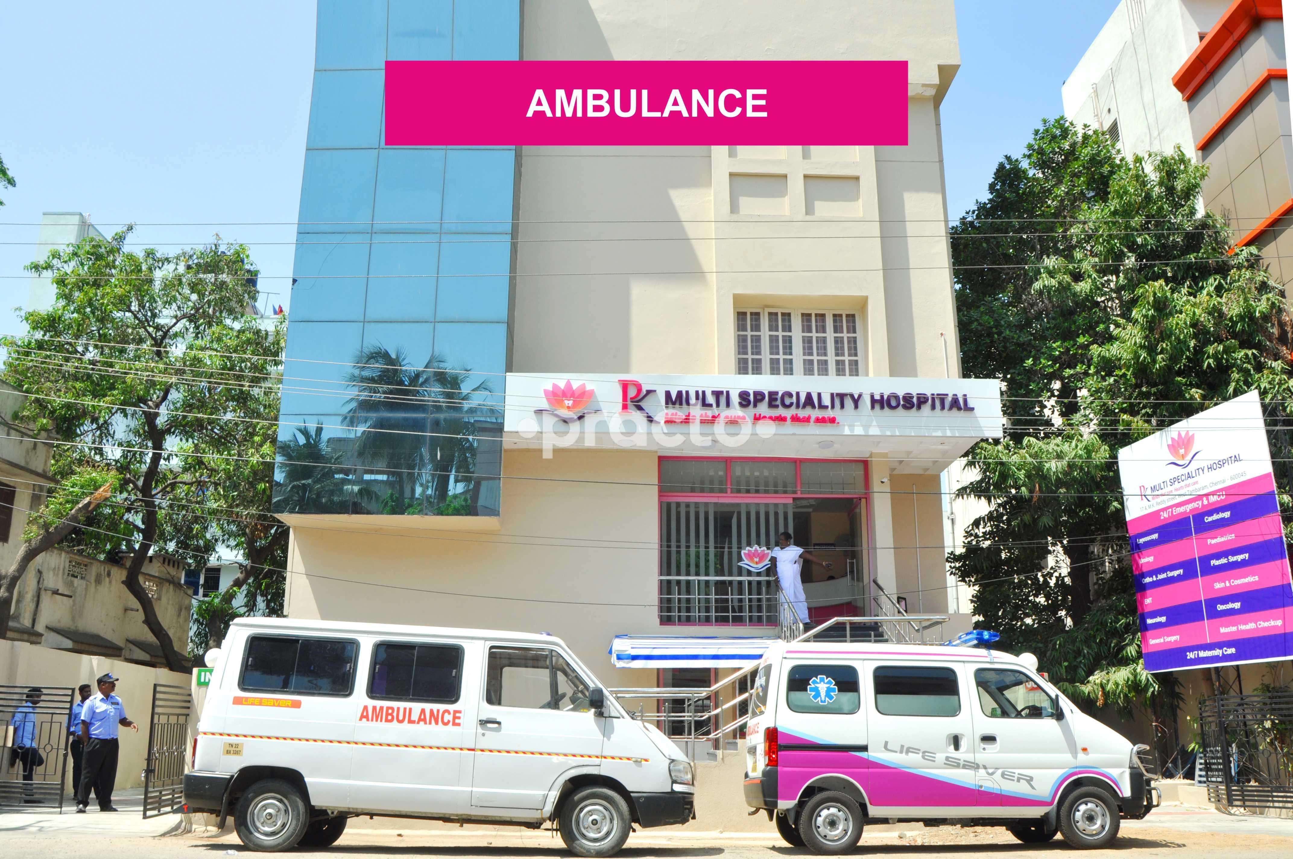 Entrance at PK Multi Speciality Hospital Tambaram West Chennai