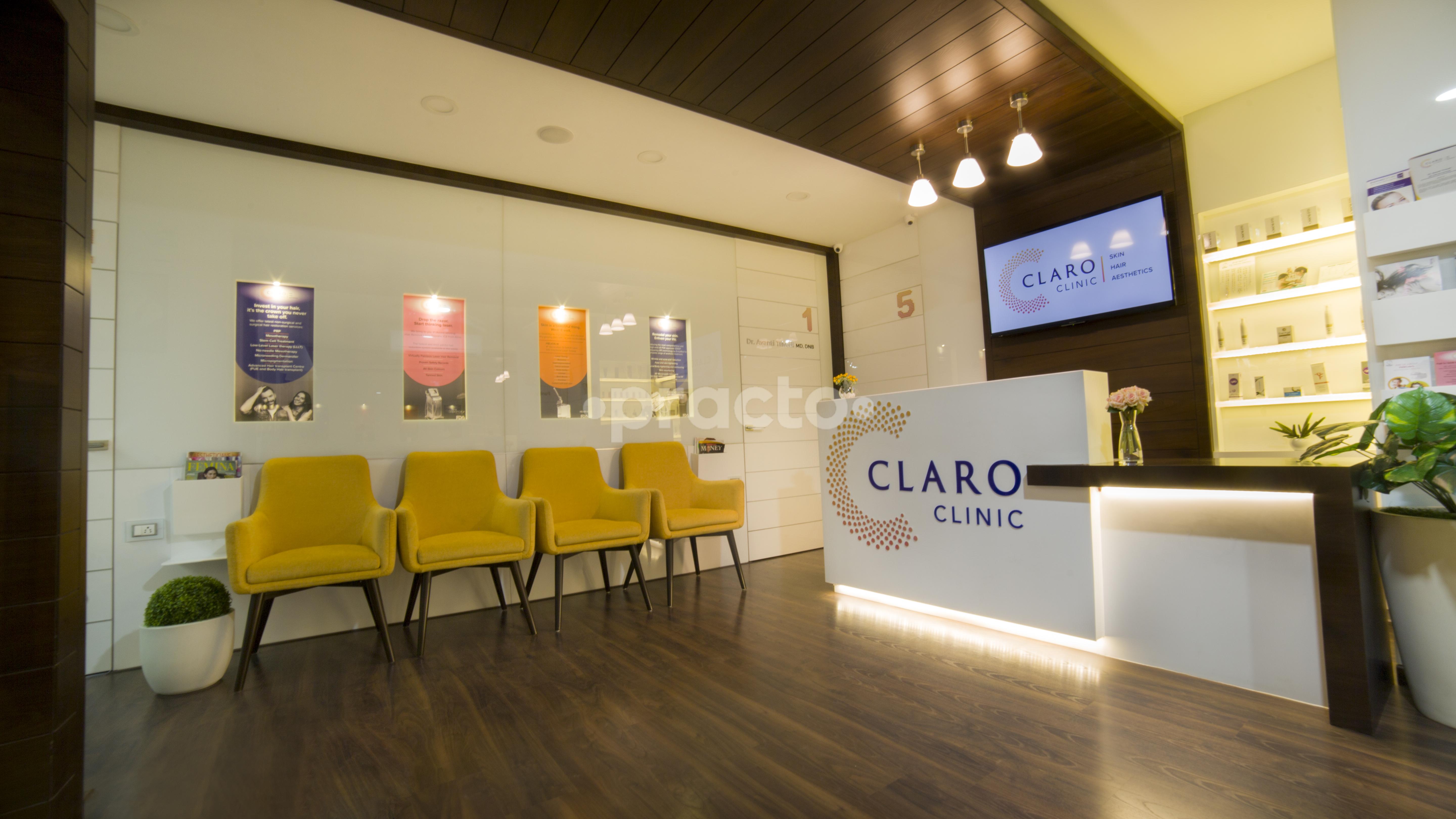 Waiting Area at Claro Clinic Borivali West Mumbai