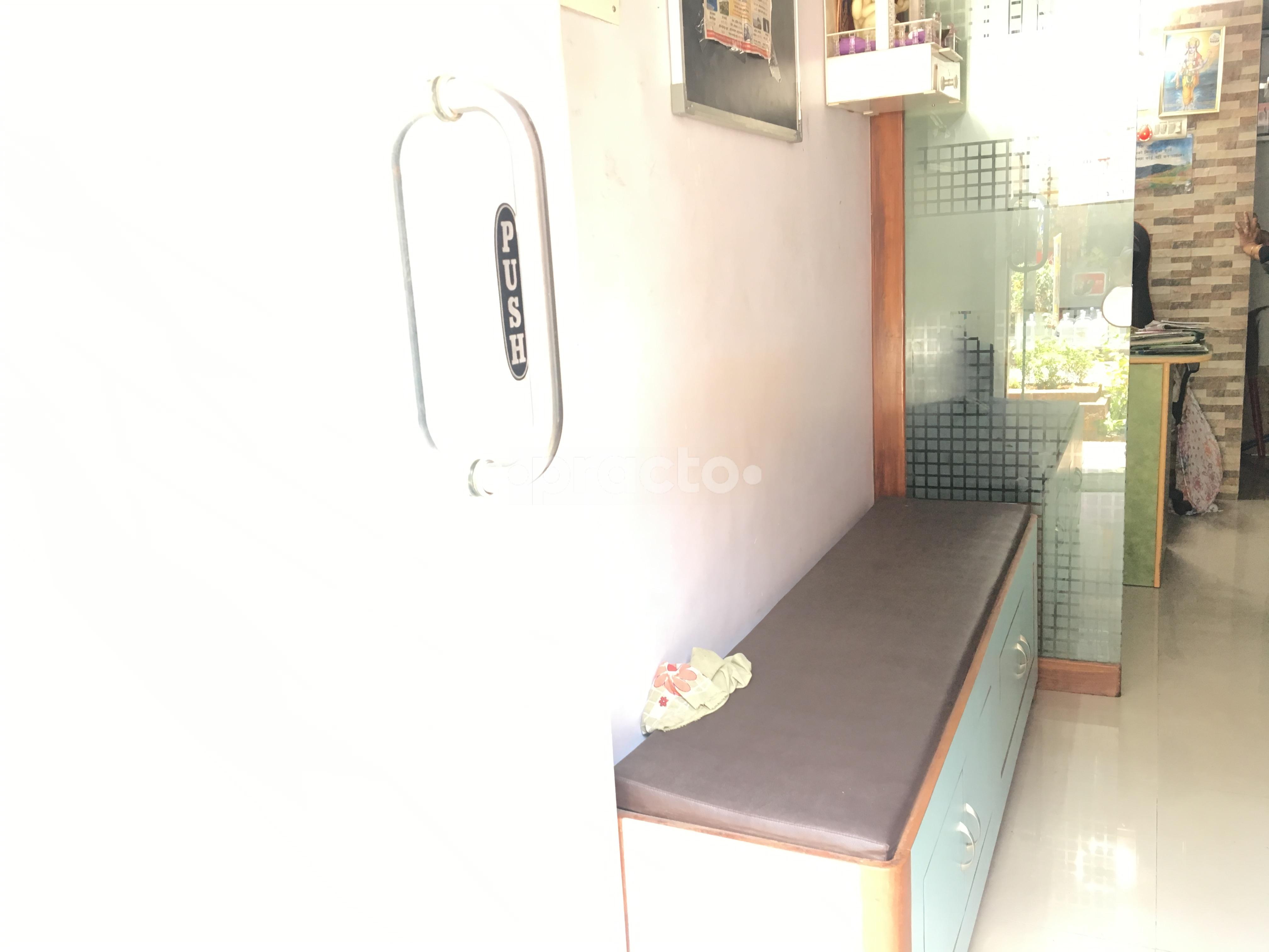 Waiting Area at Health Wealth N Wellness Clinic Airoli Navi Mumbai