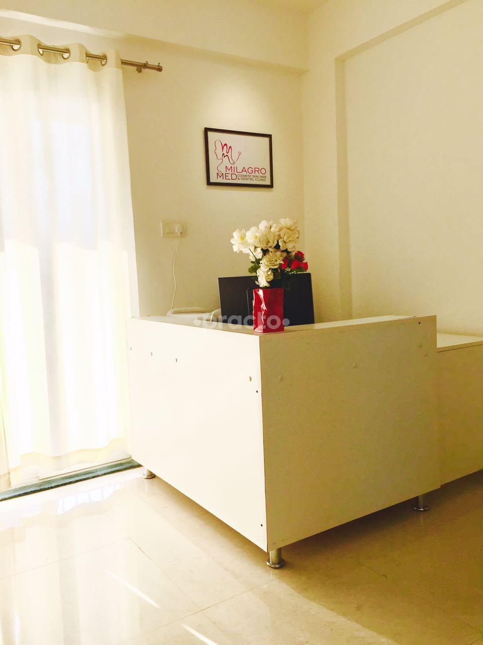Reception at Milagro Med Baner Pune