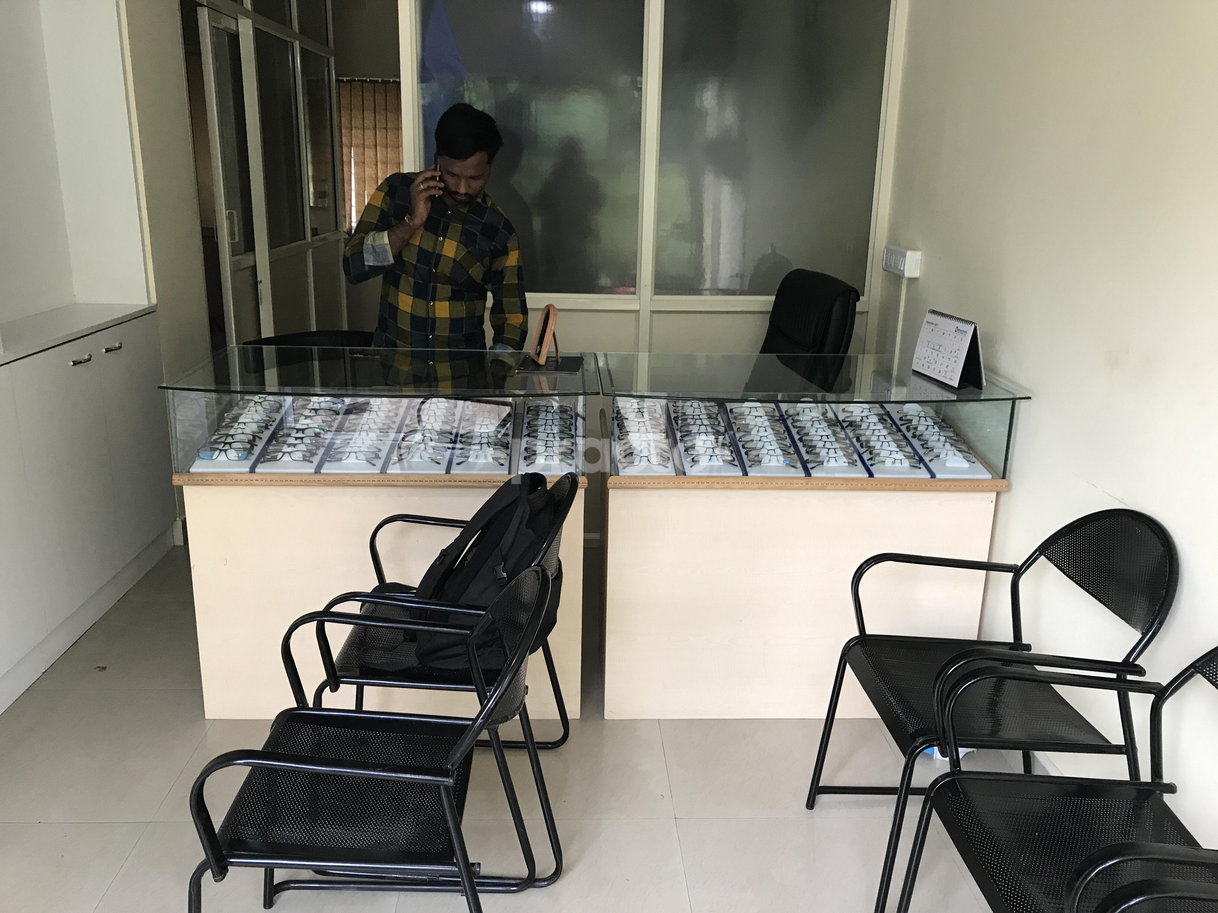 Reception at Clear View Eye Clinic JP Nagar Bangalore