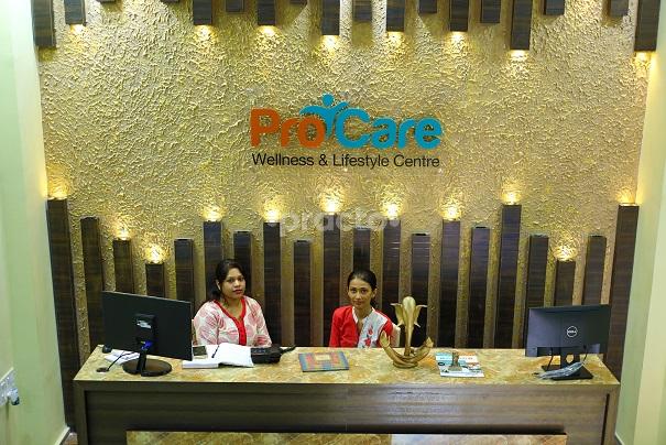 Reception at Procare-Wellness & Lifestyle Centre Ballygunge Kolkata