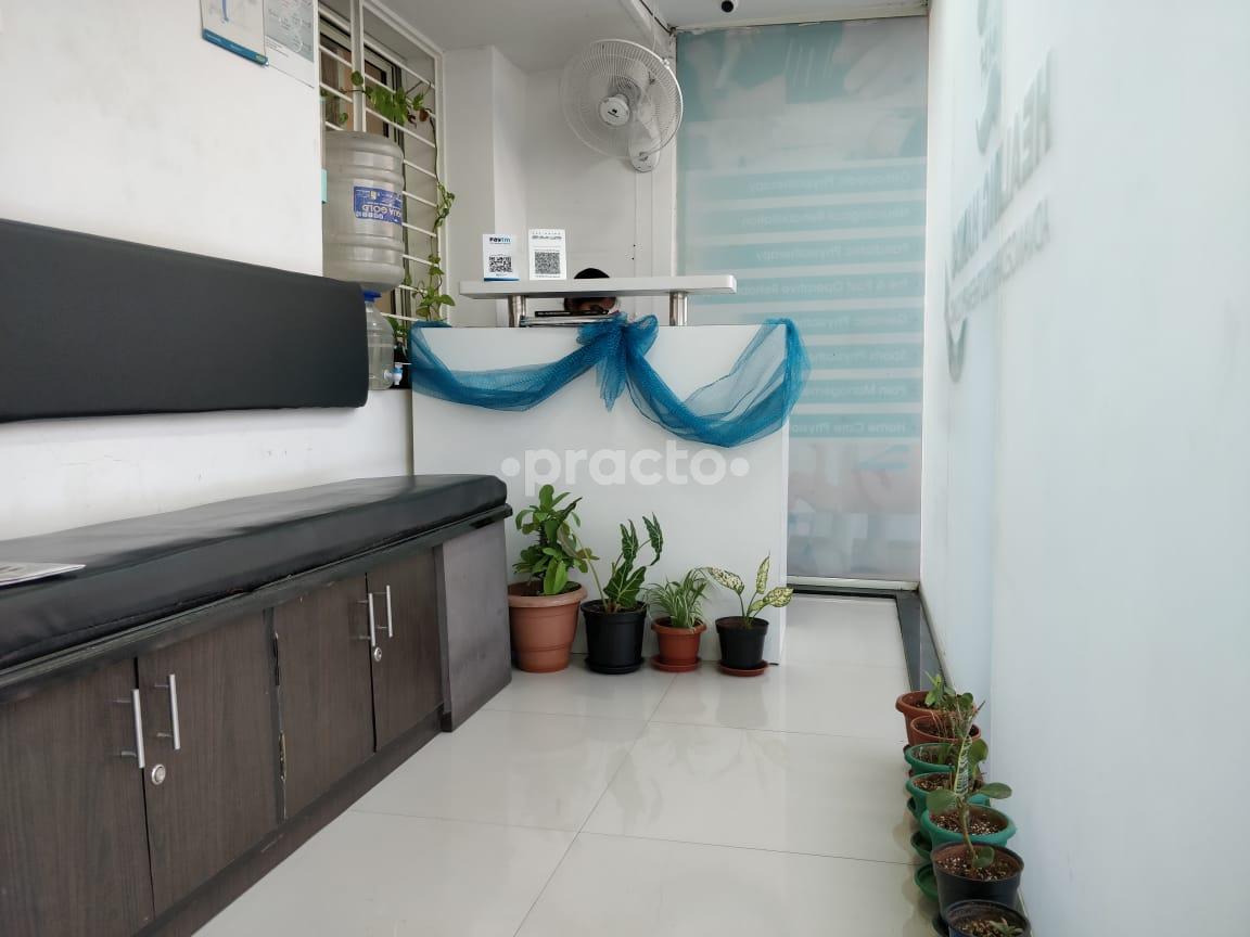 Reception at Healing Hands Advanced Physiotherapy Clinic JP Nagar 1 Phase Bangalore