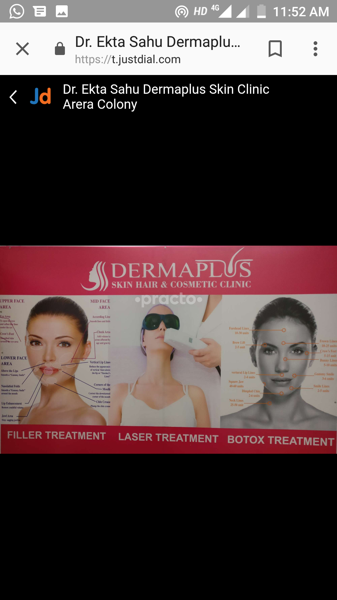 Services at DermaPlus Arera Colony Bhopal