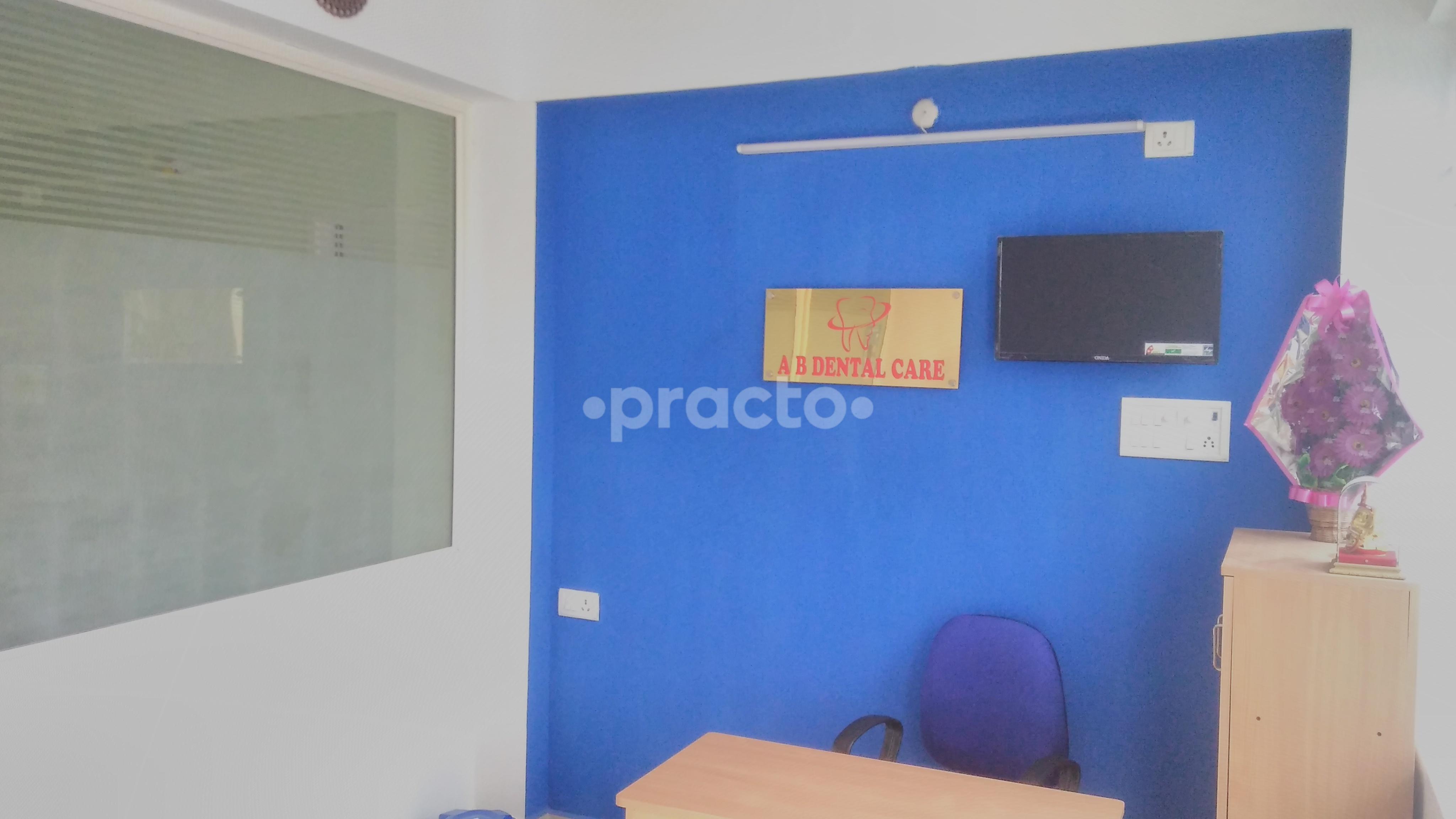 Reception at A B Dental Care Perumbakkam Chennai