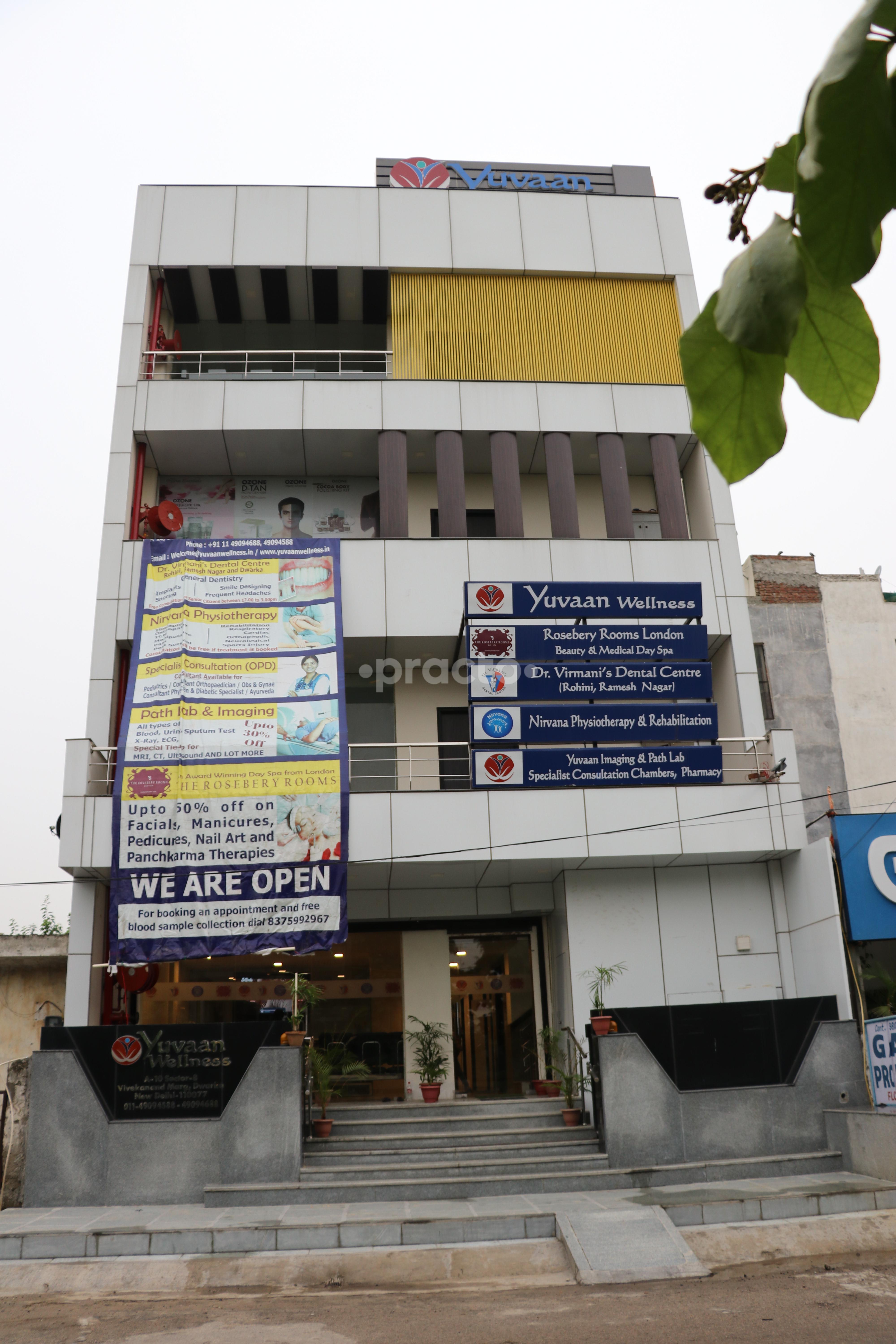 Entrance at Yuvaan Wellness Dwarka Delhi