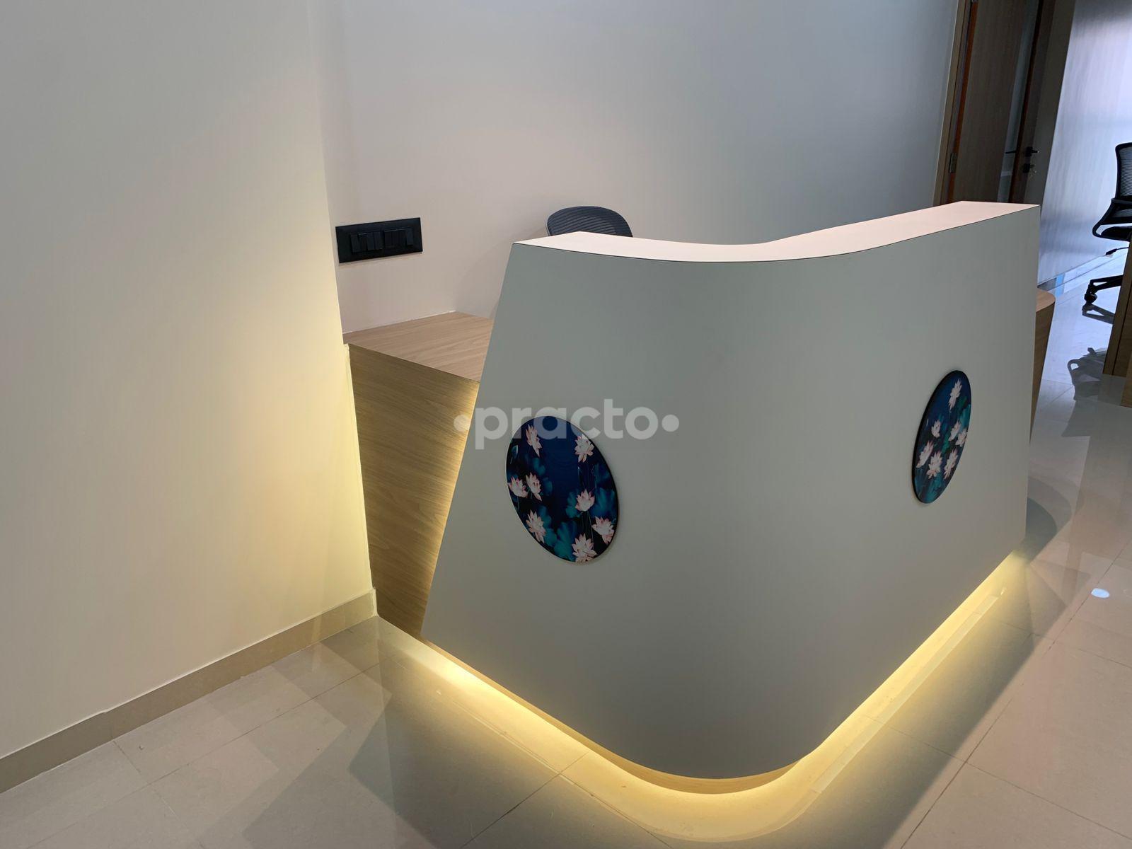 Reception Area at Aagam Homeo Clinic Kharadi Pune