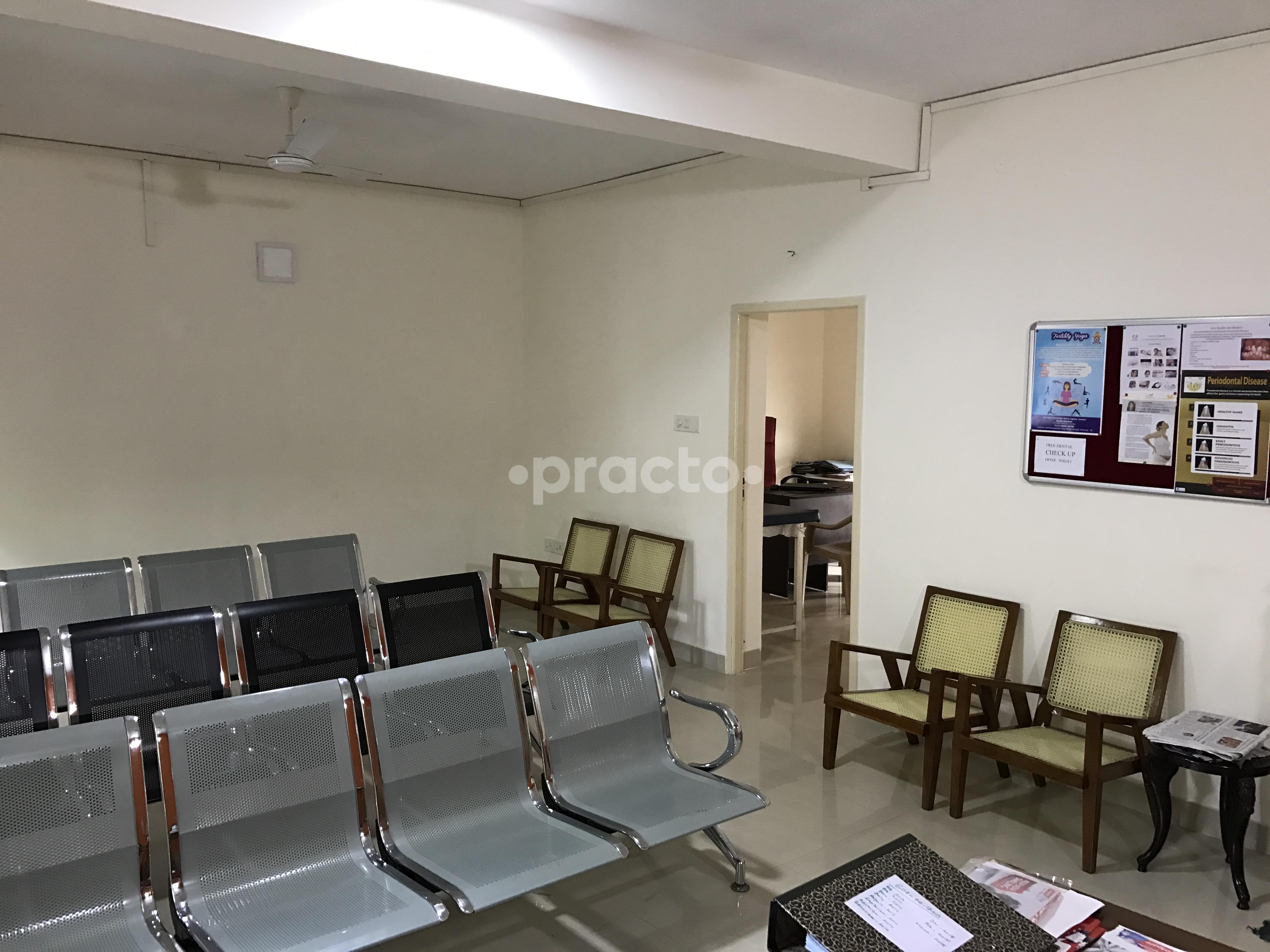 Waiting Area at Dr Nithin's Dentistry Ramavarmapuram Thrissur