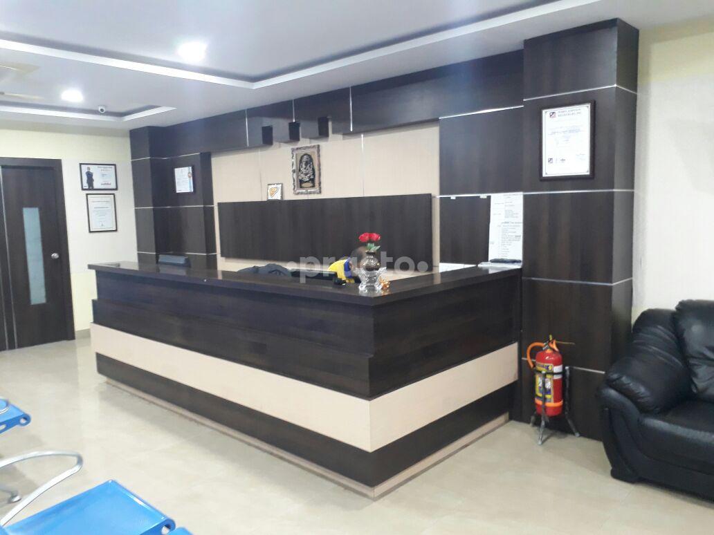 Reception at Sri ENT Care Center KPHB Hyderabad