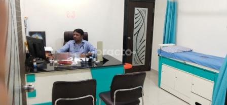Consultation Room at Adhar Multispeciality Hospital Shevgaon Ahmednagar