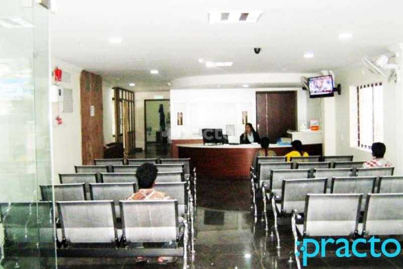 Waiting Area at Sai Piles Injection Clinic Hafeezpet Hyderabad