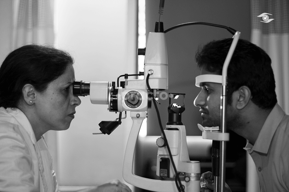 Consultation Room at Eye Health Clinic Vasundhra Enclave Delhi