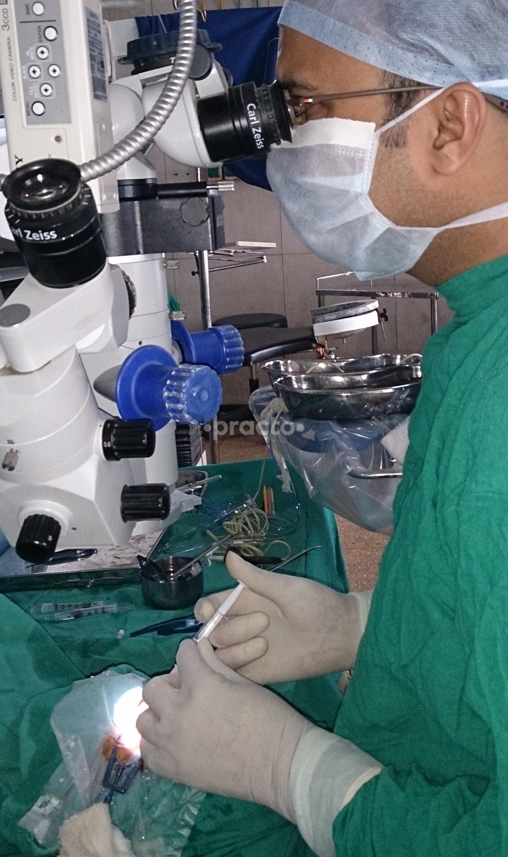 Operation Room at Vision Eye Care Ashoka Garden Bhopal