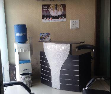 Reception at Chopra Dental Clinic & Implant Centre Karkardooma Delhi
