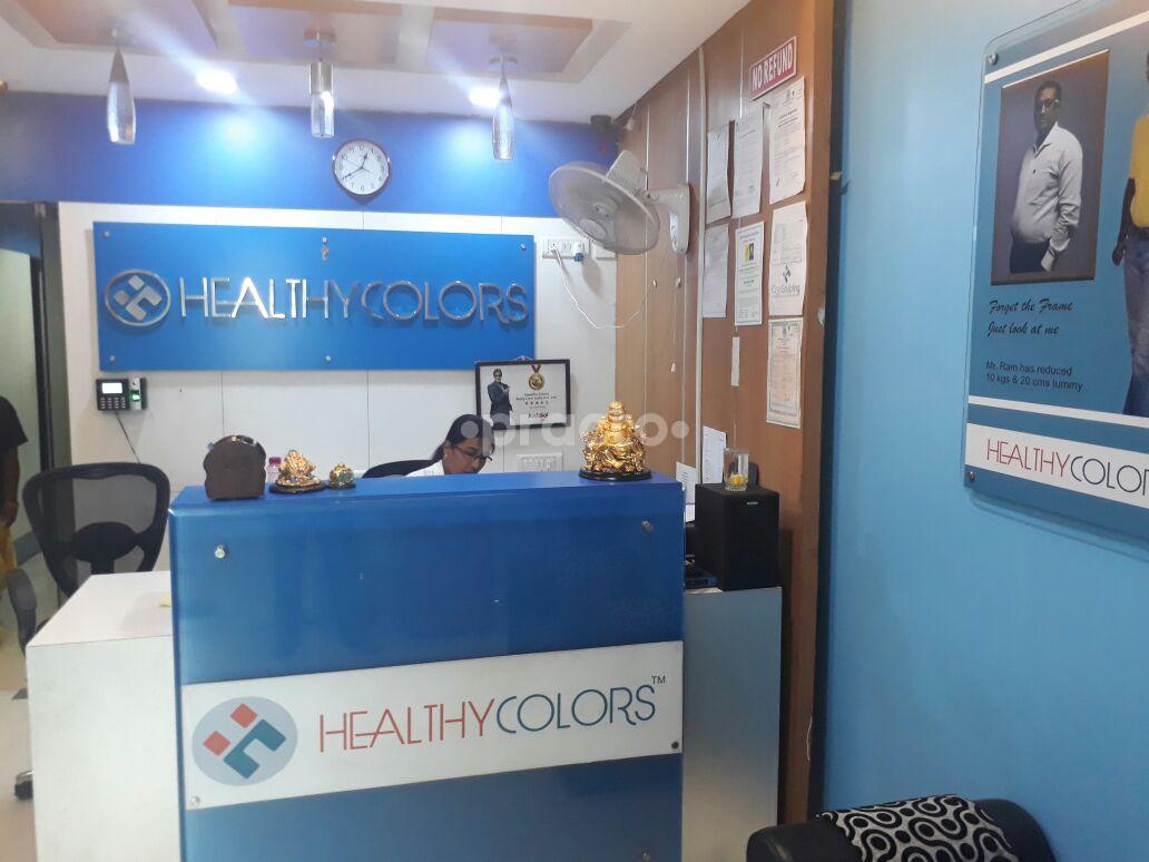 Reception at Healthy Colors Secunderabad Hyderabad