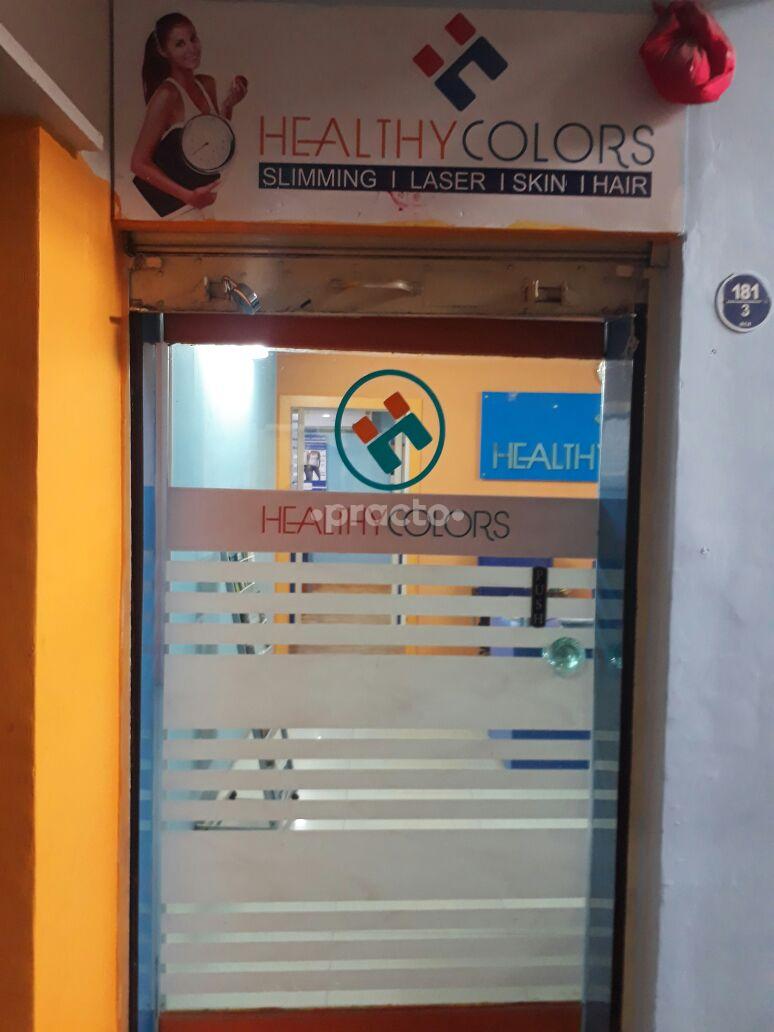 Entrance at Healthy Colors Himayat Nagar Hyderabad