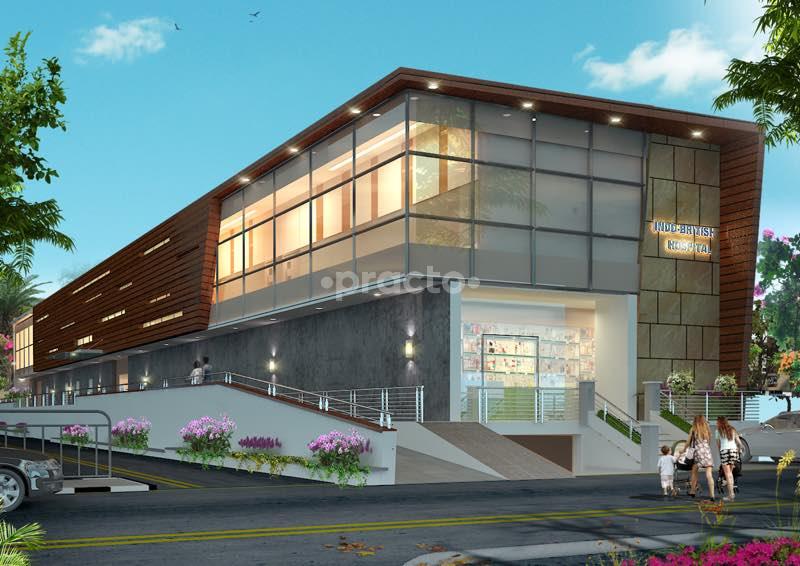 Entrance at Indo-British Hospitals Currency nagar Vijayawada