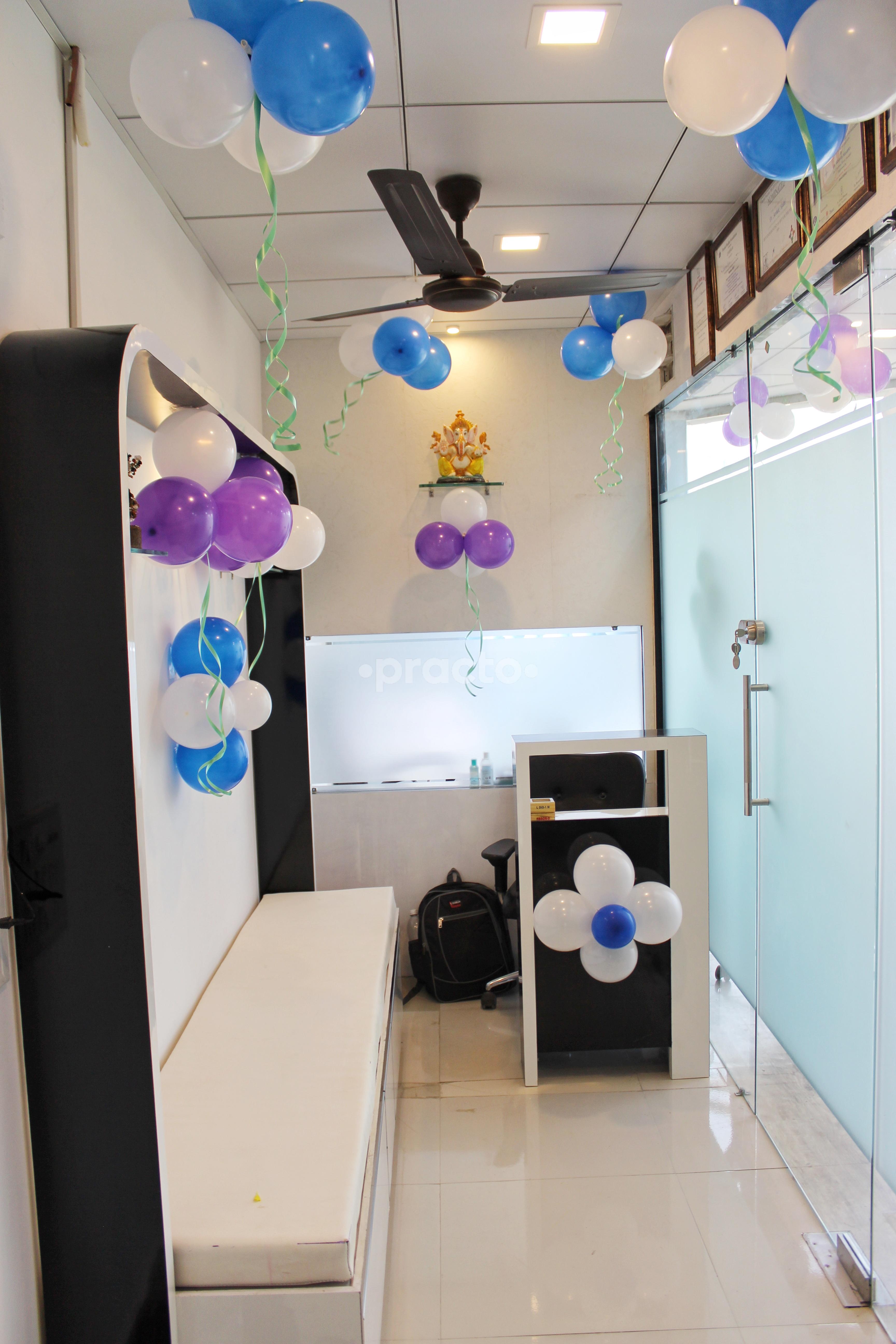 Reception at Dr. Kadel's The Dental Care Adajan Dn Surat