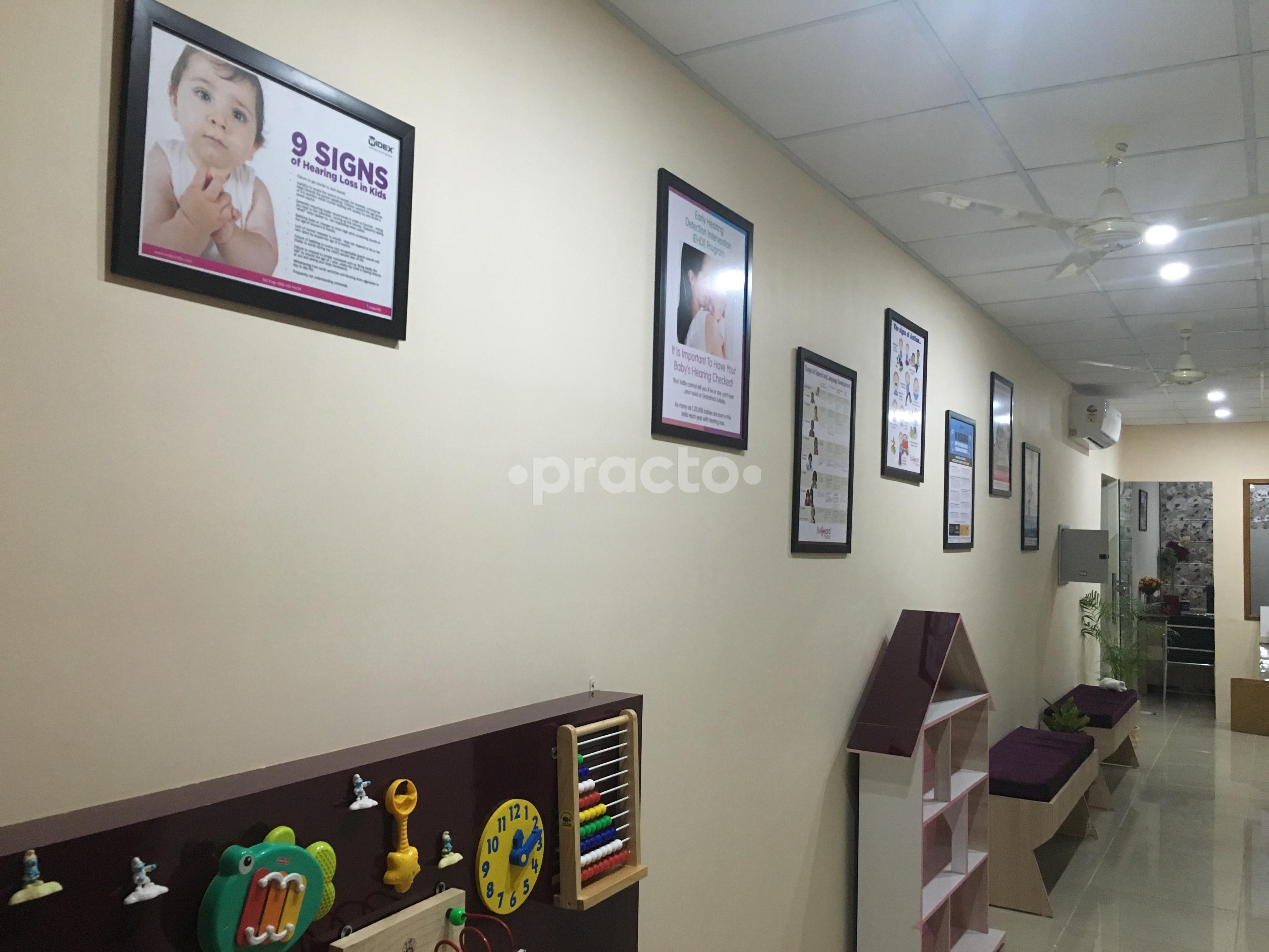 Waiting Area at BeHeard Clinic Sector - 70 Mohali