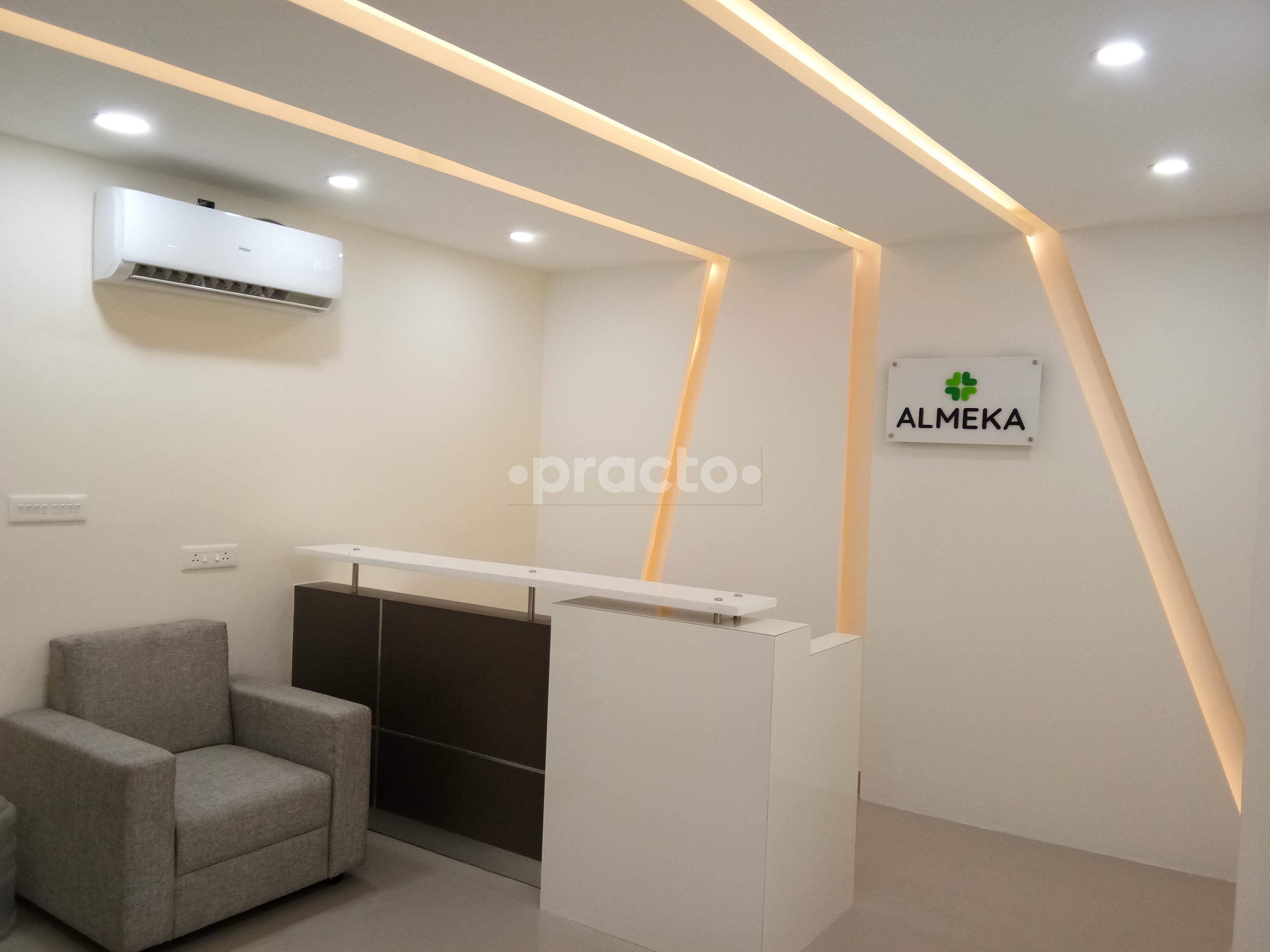 Reception at Almeka Medical Centre Palarivattom Ernakulam