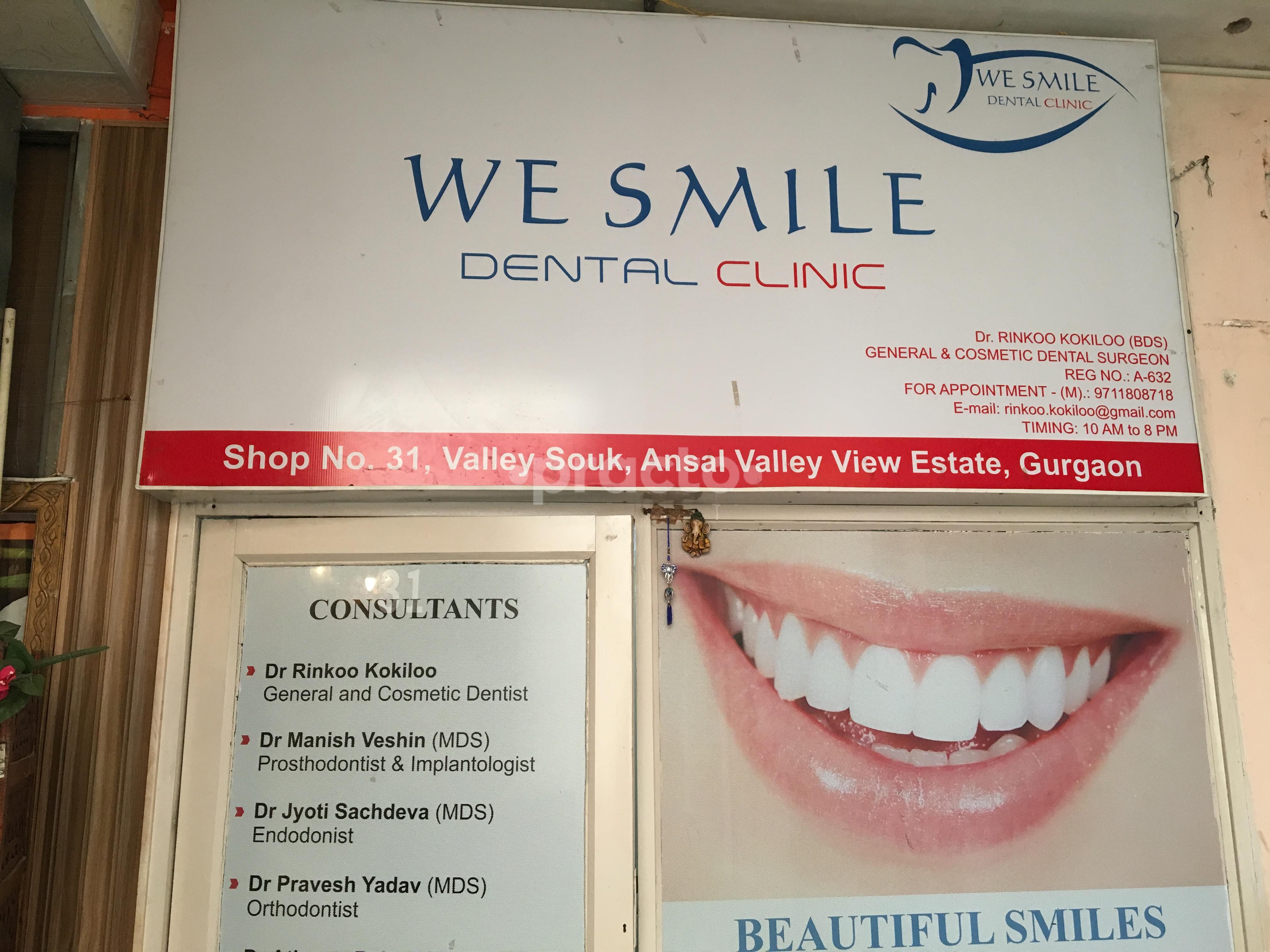 Entrance at We Smile Dental Clinic Gurgaon Village Gurgaon
