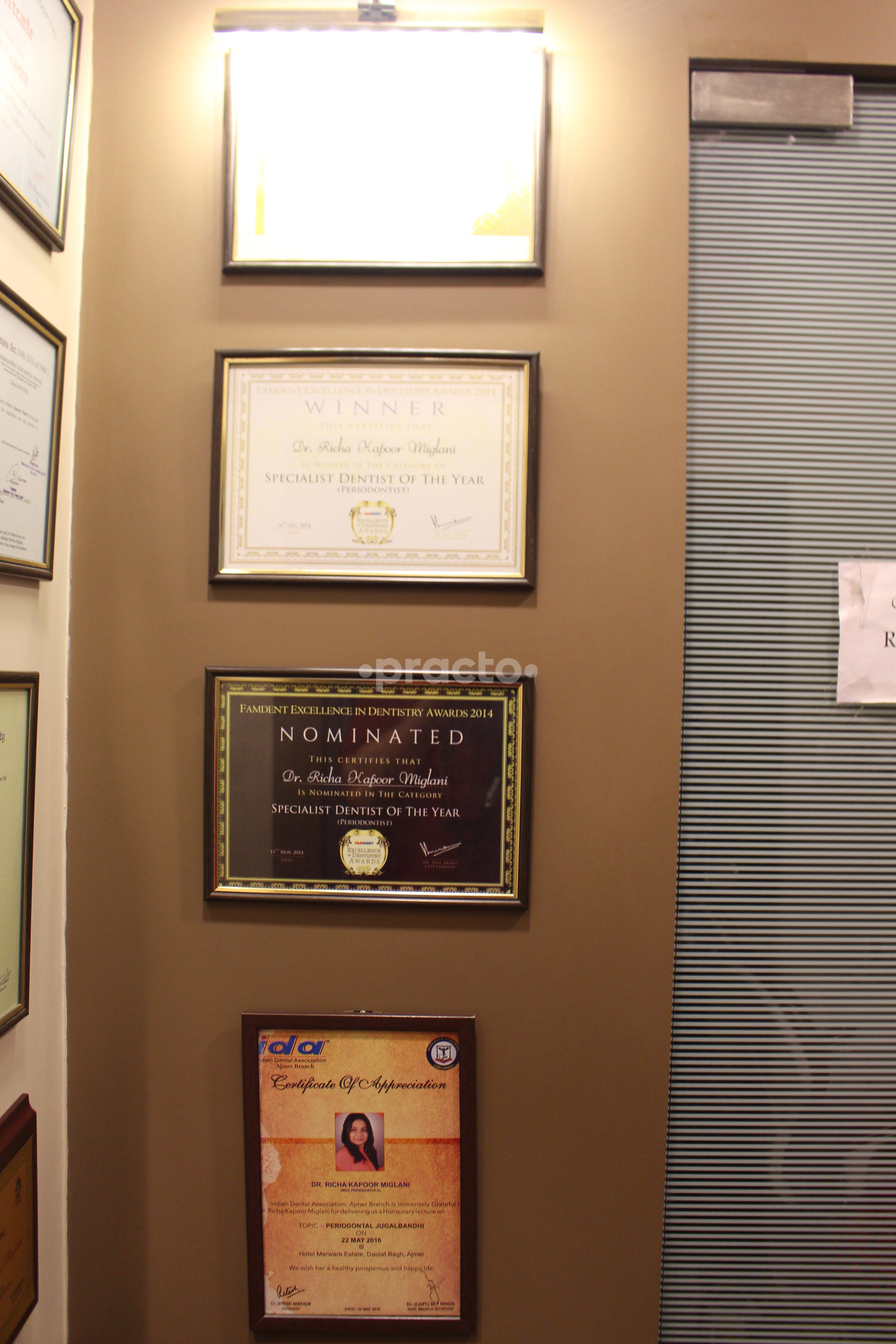 Entrance at Dr Richa Miglani's Dental Care Centre Ghatkopar East Mumbai