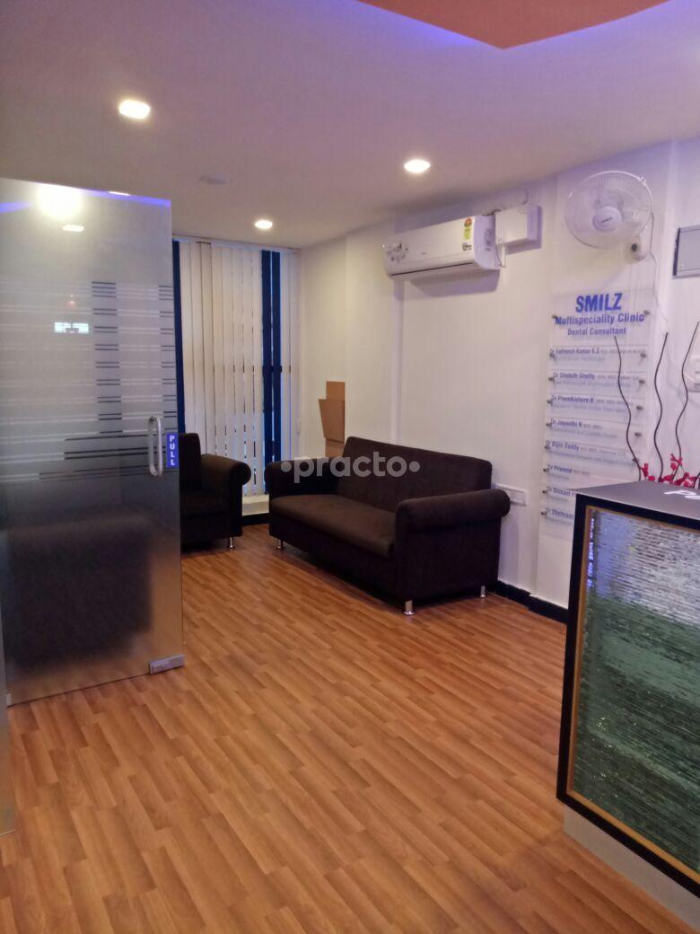Waiting Area at Smilz Multispeciality Dental Clinic and Implant Centre Hulimavu Bangalore