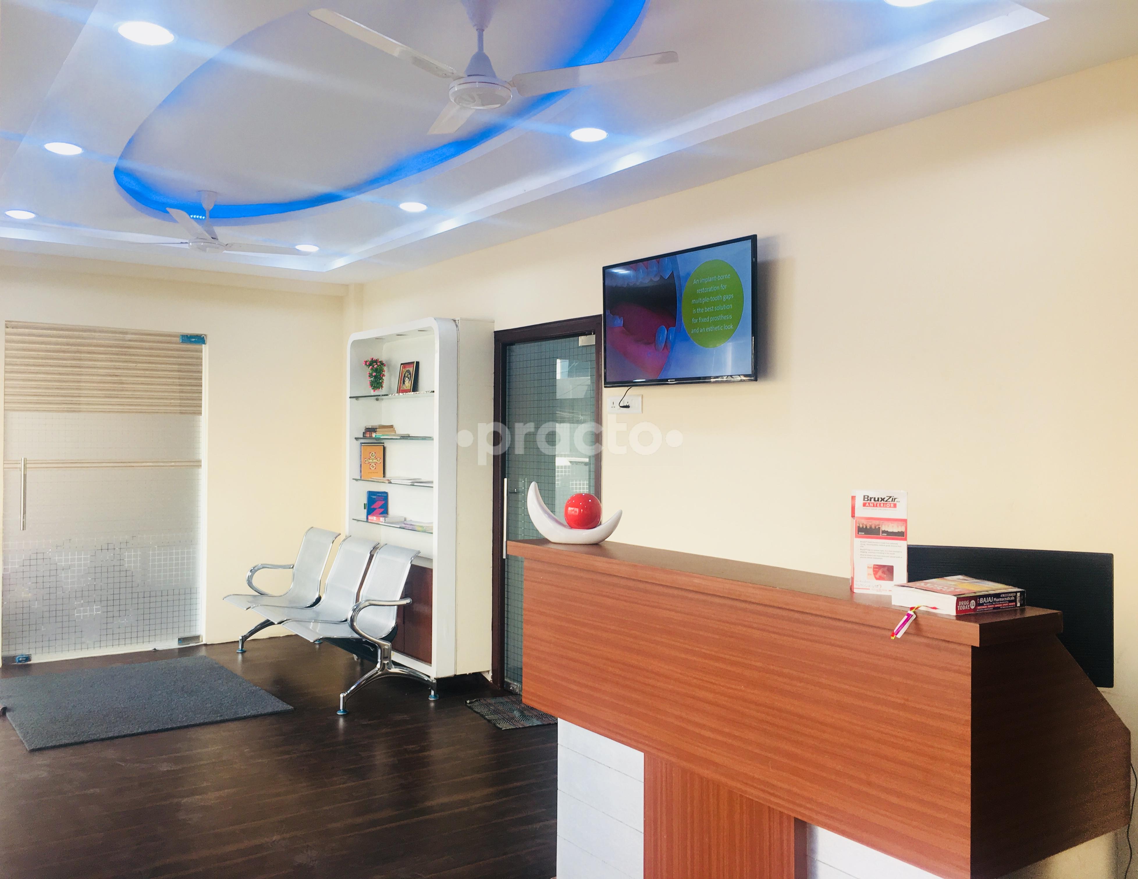 Reception at Just Cure Clinics Abids Hyderabad