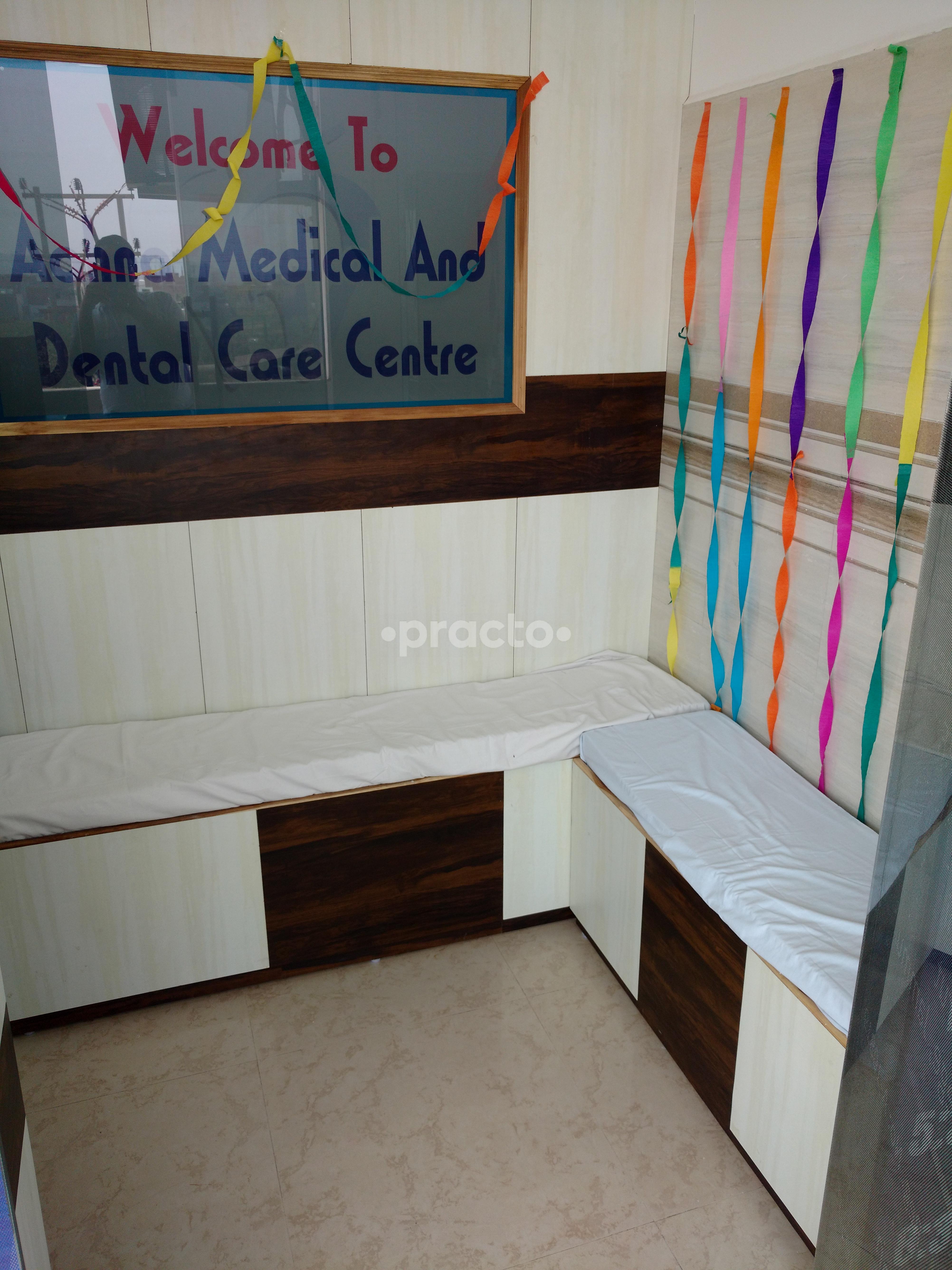 Reception Area at Aahna Medical and Dental Care Centre Sector 4 Greater Noida
