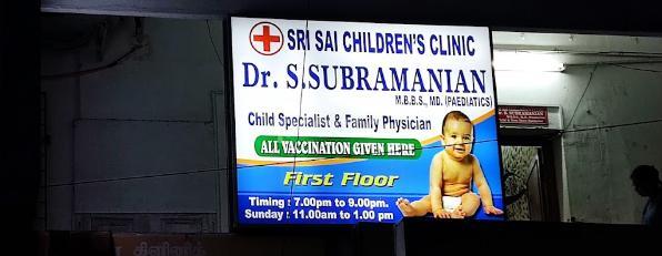 Sri Sai Child Care Clinic Kodambakkam Chennai