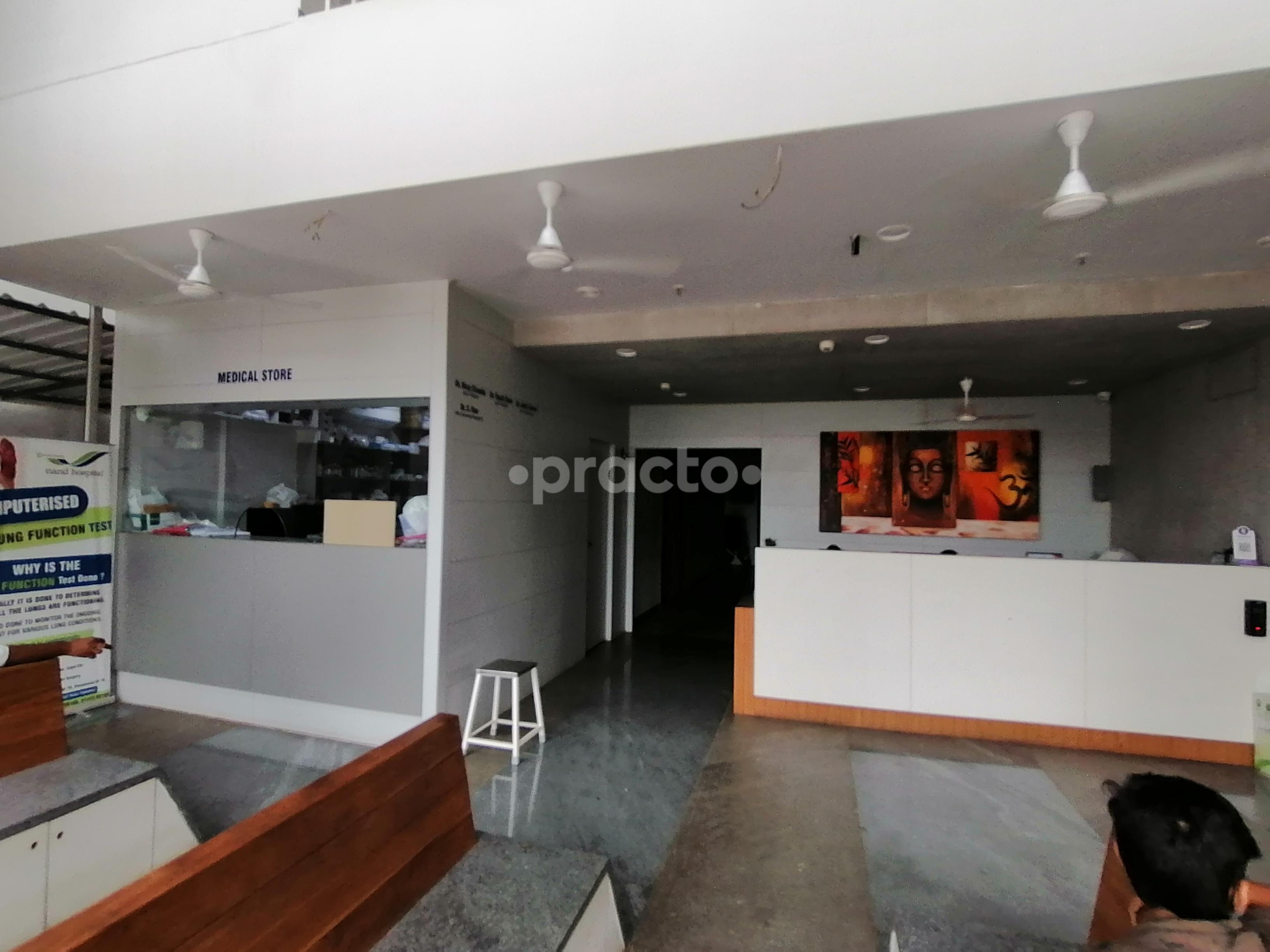 Reception Area at Nand Hospital Vasna Road Vadodara