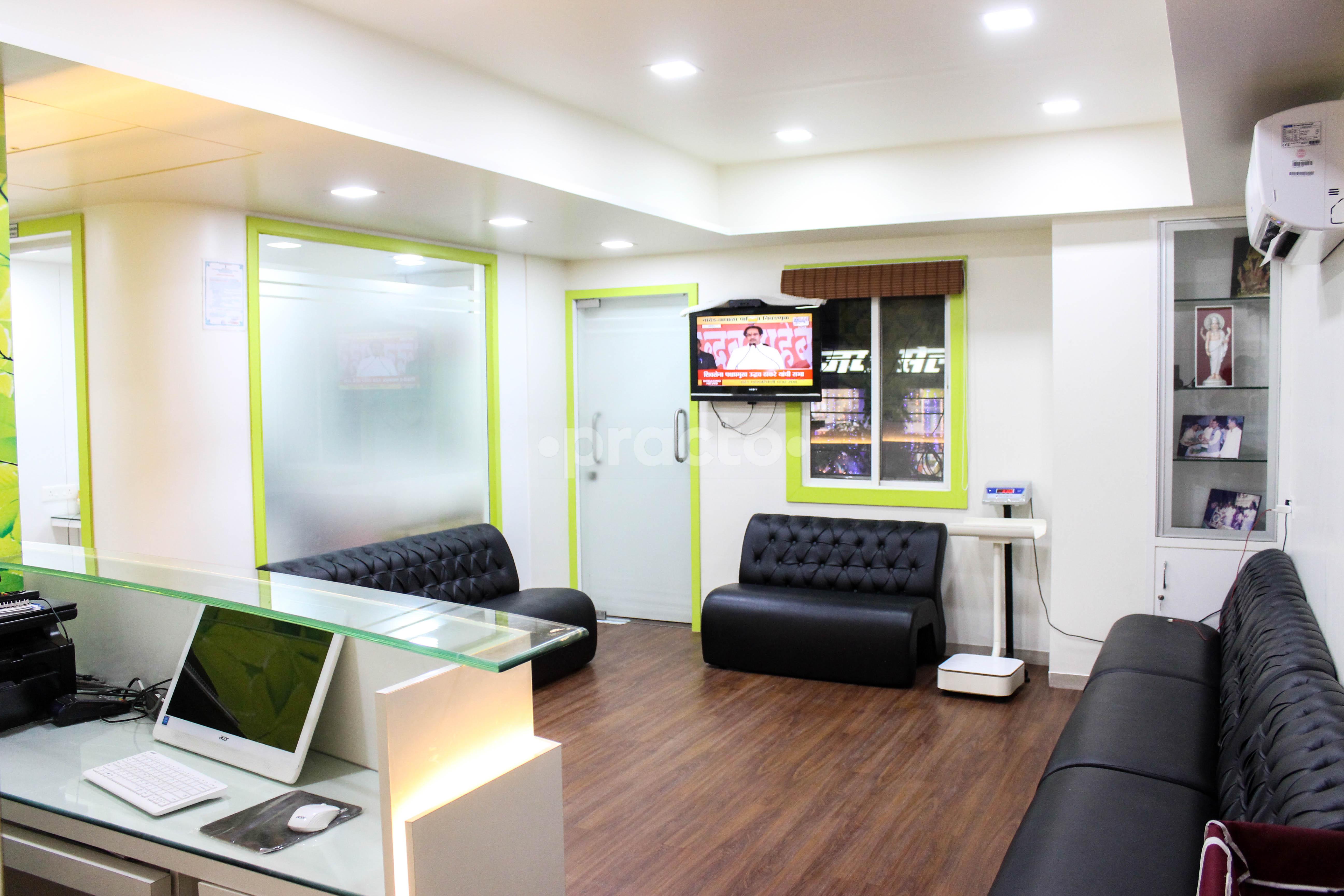 Waiting Area at Precision Ultrasound & Prolife,Mother & Child Care Pimple Saudagar Pune