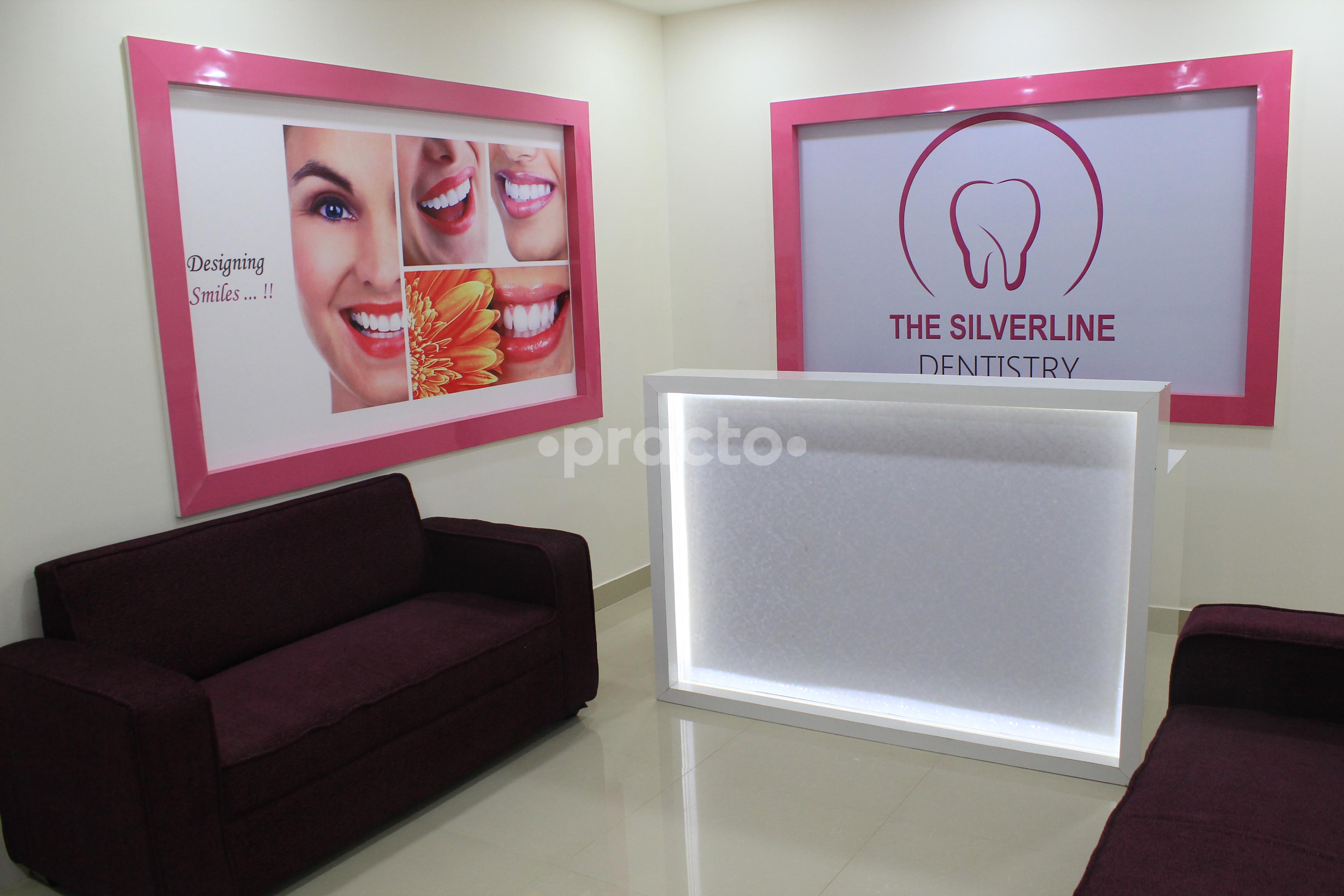 Reception at The Silverline Dentistry Sarjapur Road Bangalore