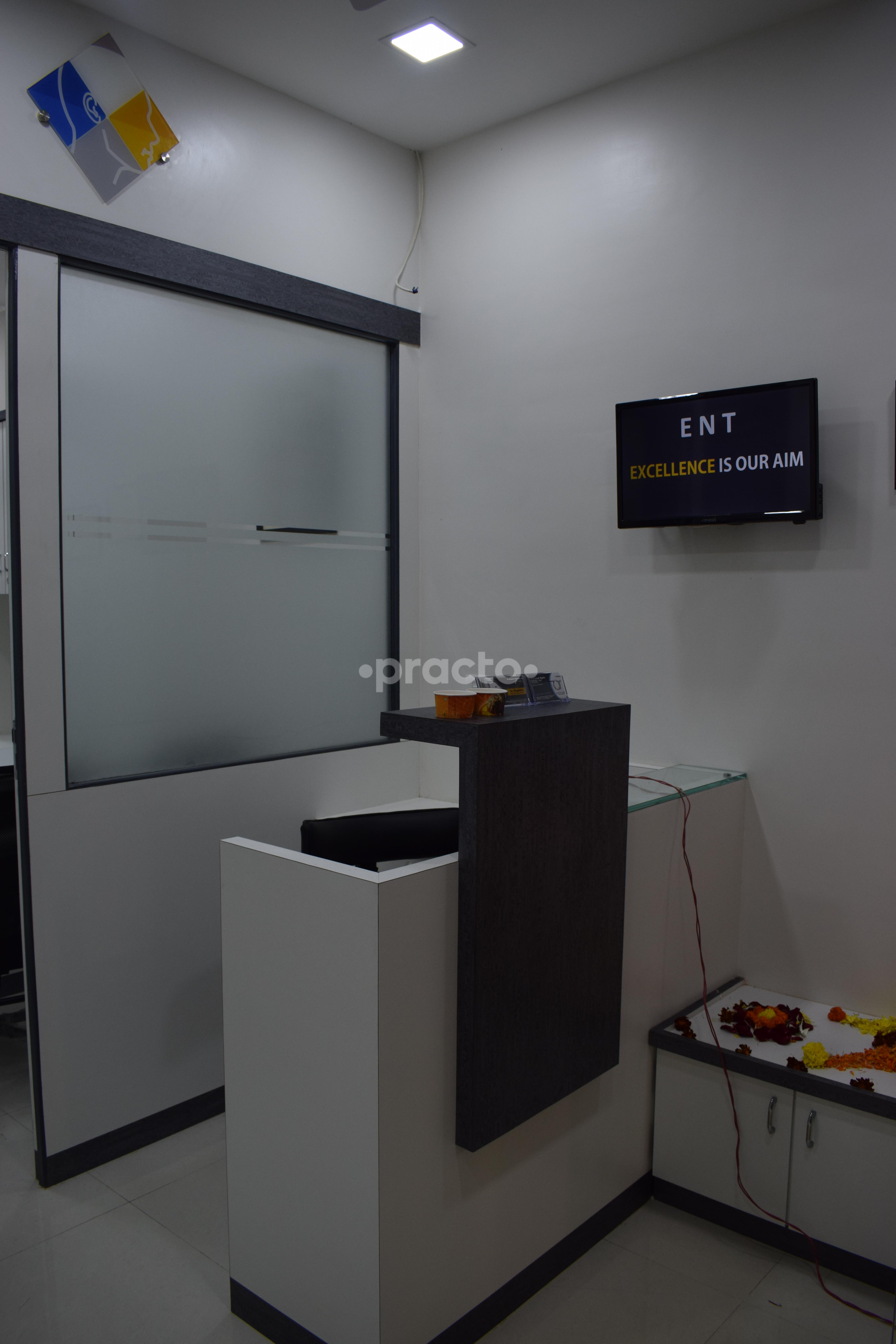 Reception at Dr. Waghela's ENT & Endoscopy Clinic Kharghar Navi Mumbai