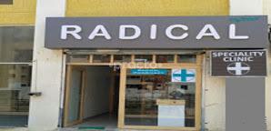 Entrance at Radical Speciality Clinic Mahadevapura Bangalore