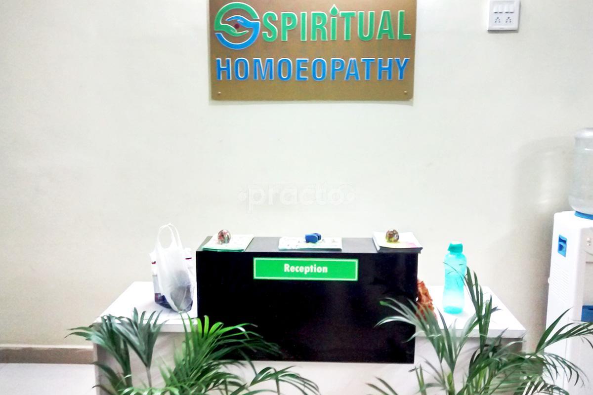 Reception at Spiritual Homoeopathy Nizampet Hyderabad