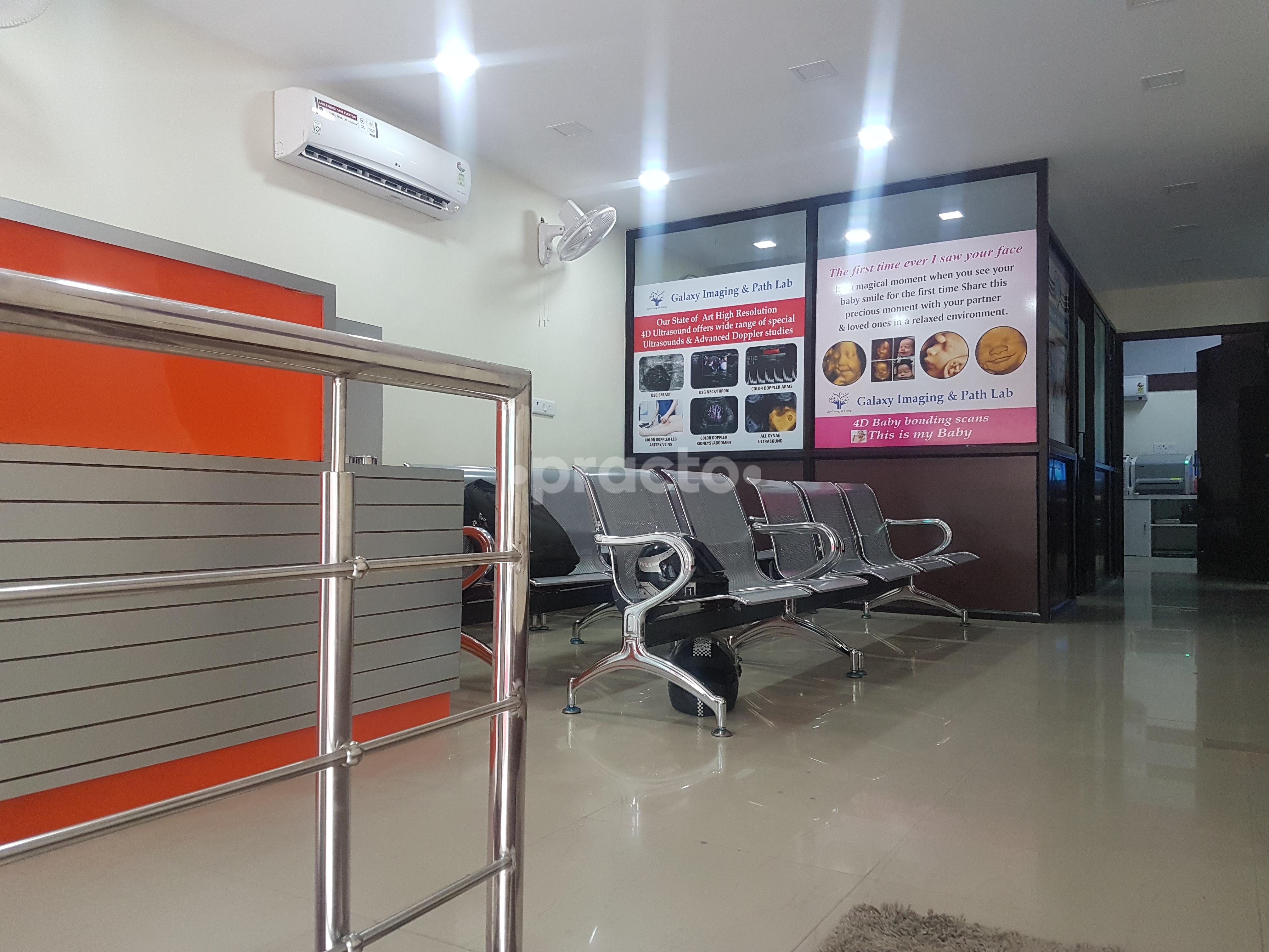 Waiting Area at Galaxy Imaging And Path Lab Dwarka Sector 7 Delhi