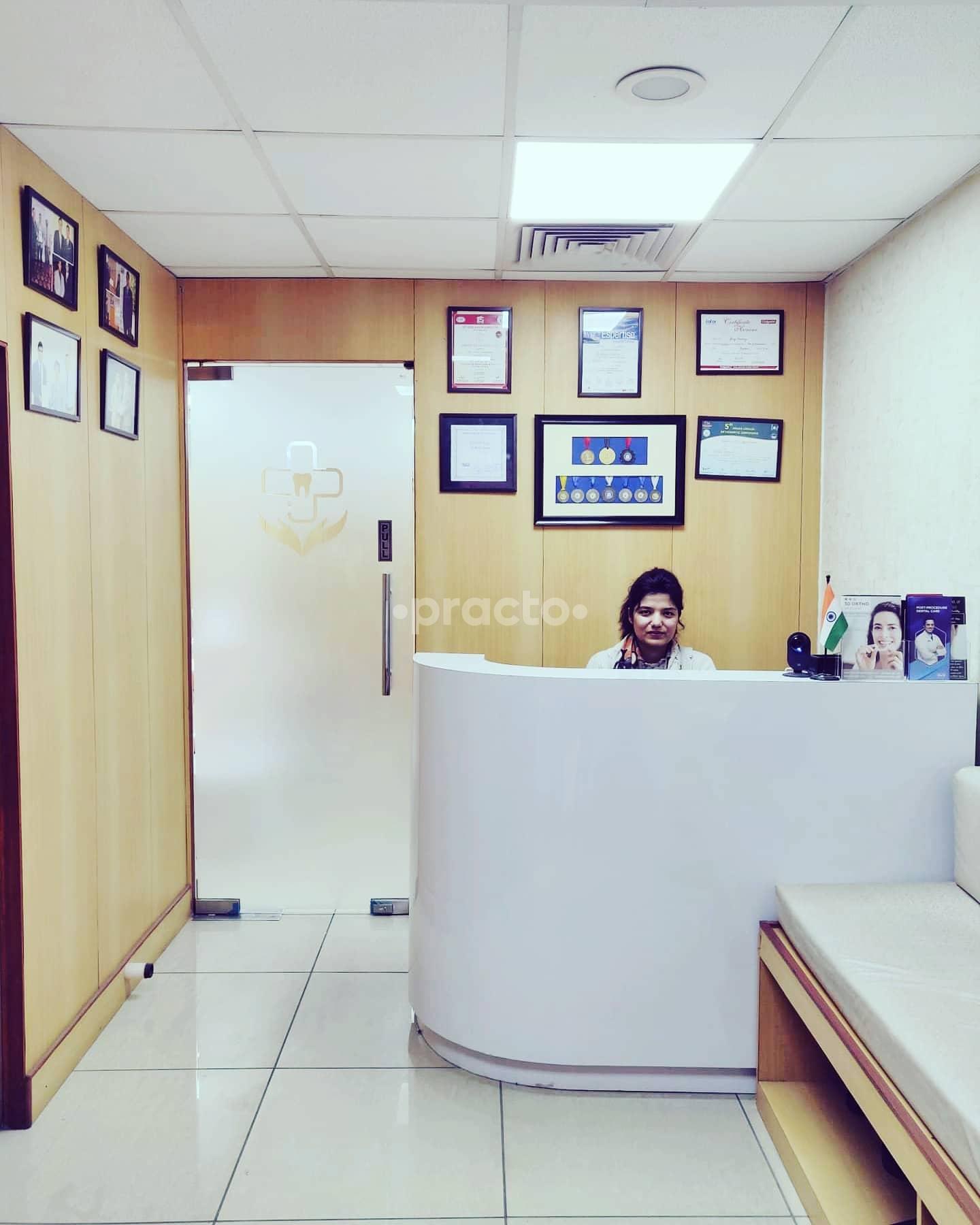 Reception Area at Inspire Dental and Esthetic Care Gurgaon Sector 57 Gurgaon