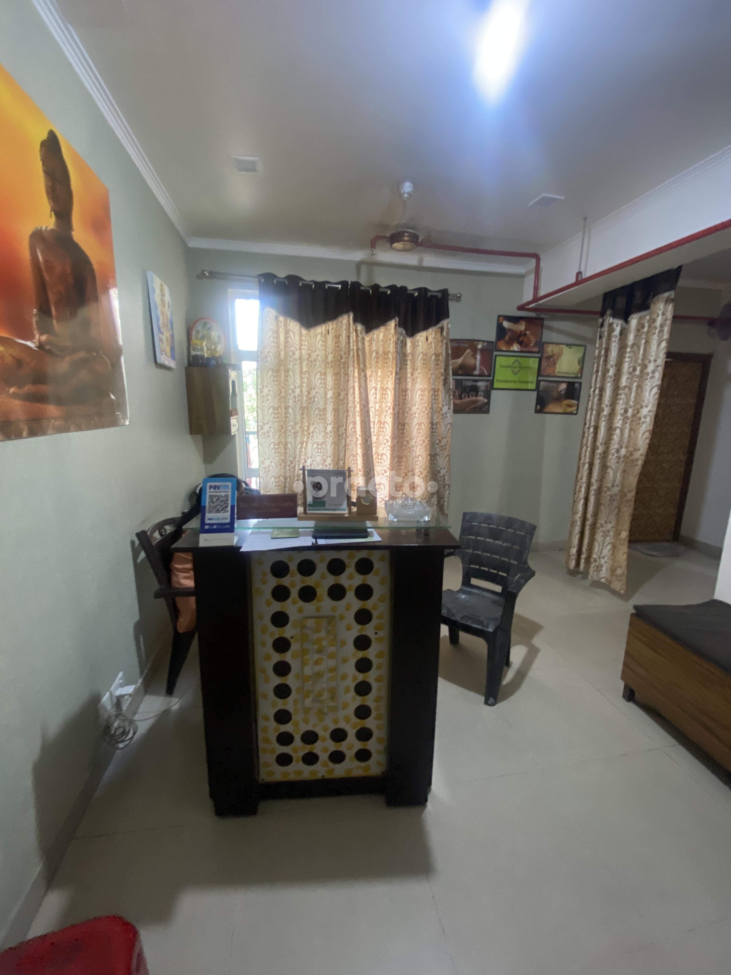 Reception Area at Swasthasya Ayurveda Greater Noida West Greater Noida