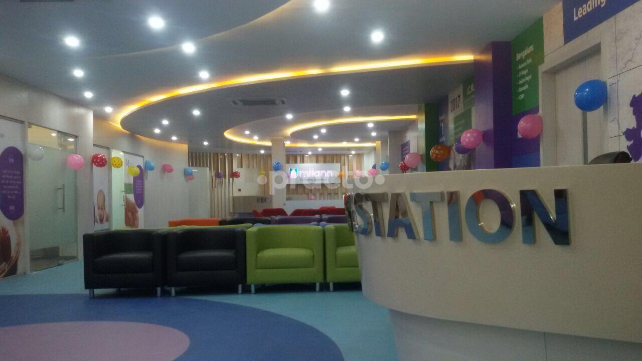 Waiting Area at Milann IVF Navrangpura Ahmedabad