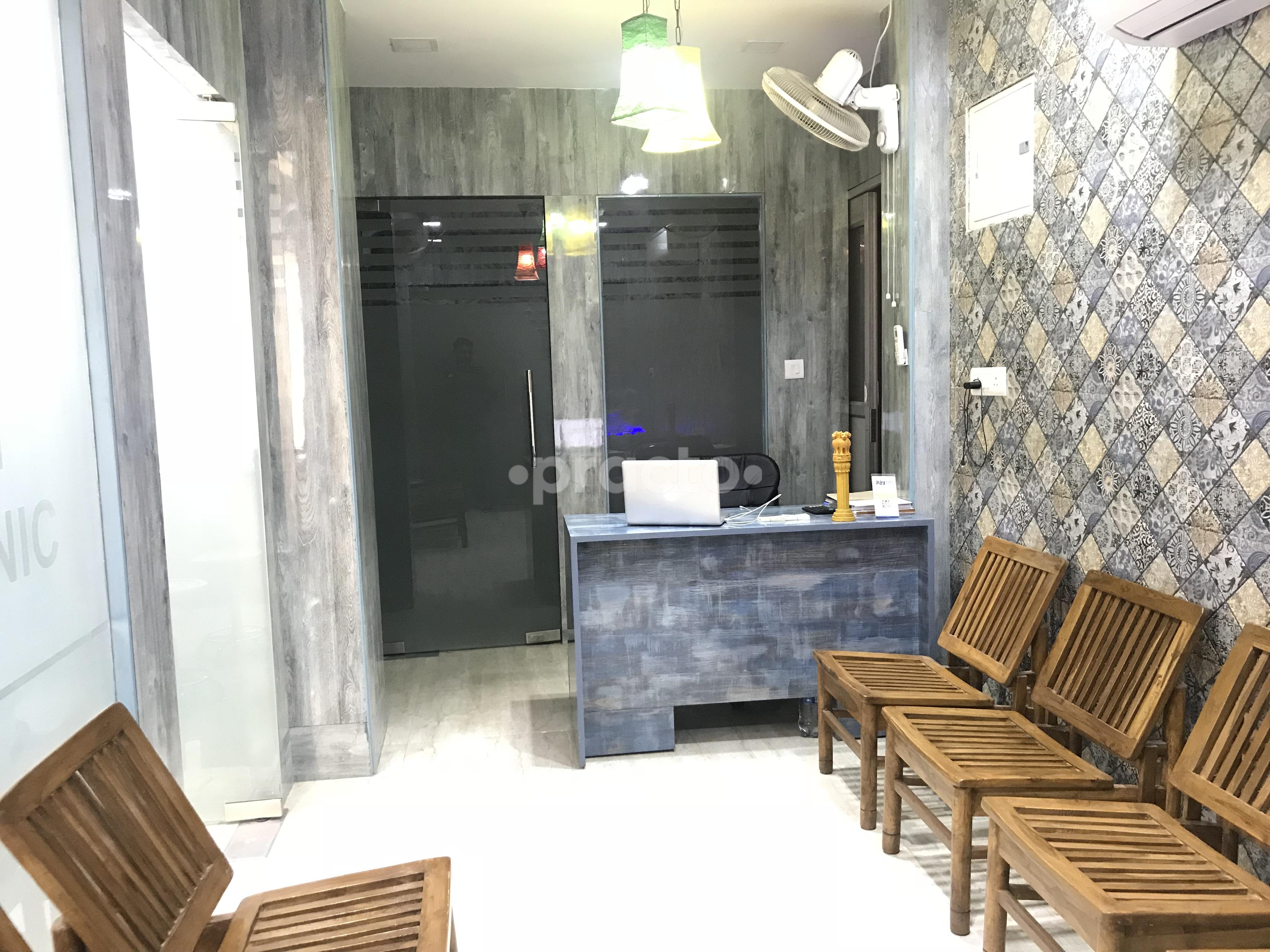 Reception at Darpan Skin and Mind Clinic DLF Phase III Gurgaon