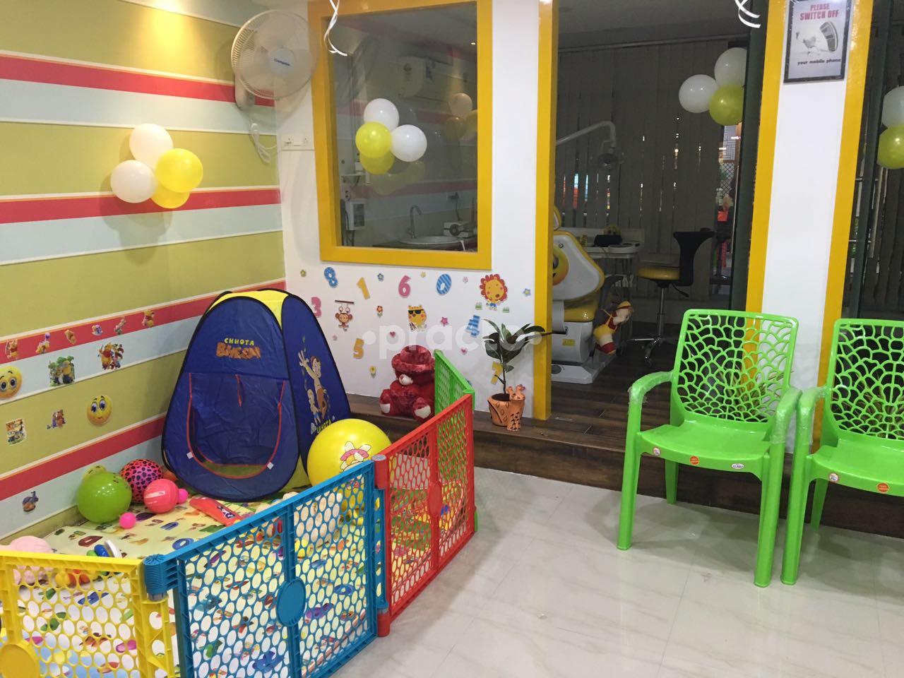 Reception at Tooth Tales Dental Hospital Gachibowli Hyderabad