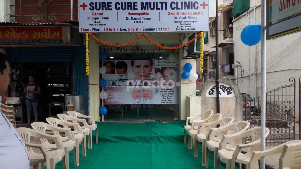 Entrance at Sure Cure Multi Clinic Satellite Ahmedabad