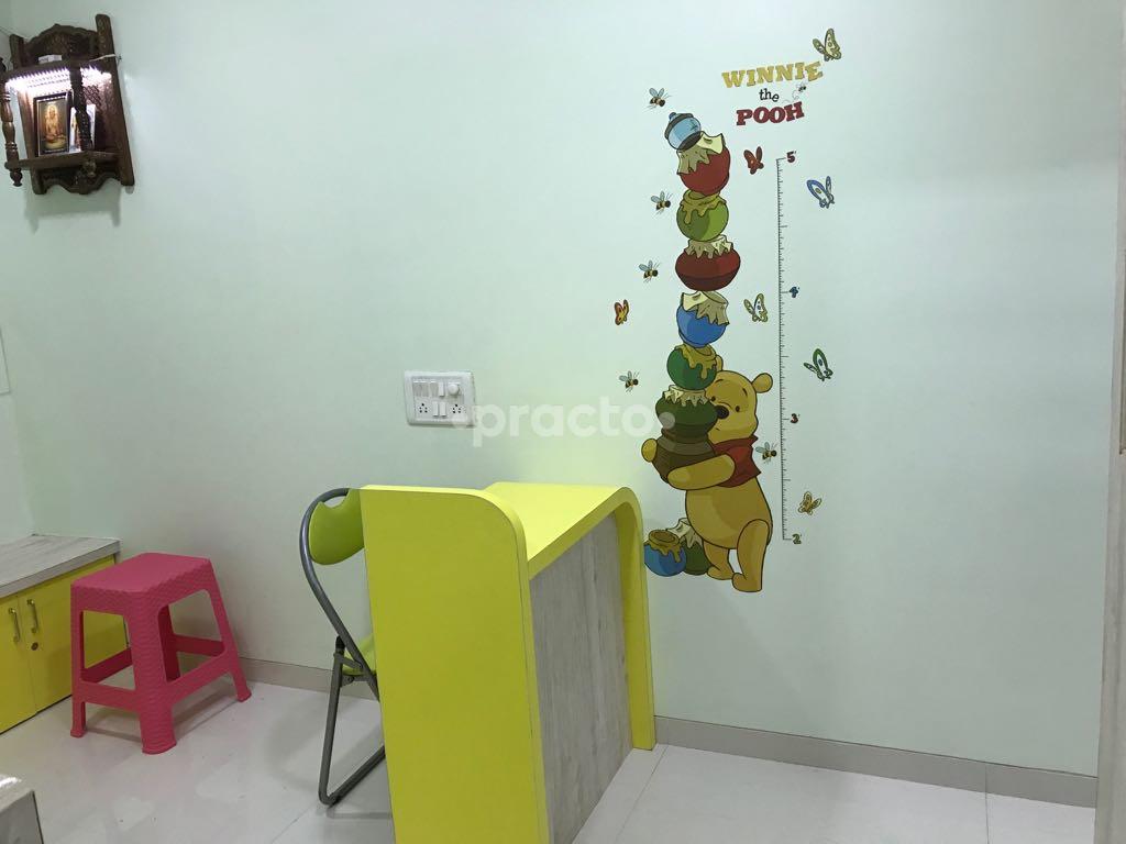 Reception at Kids Care Clinic Kothrud Pune